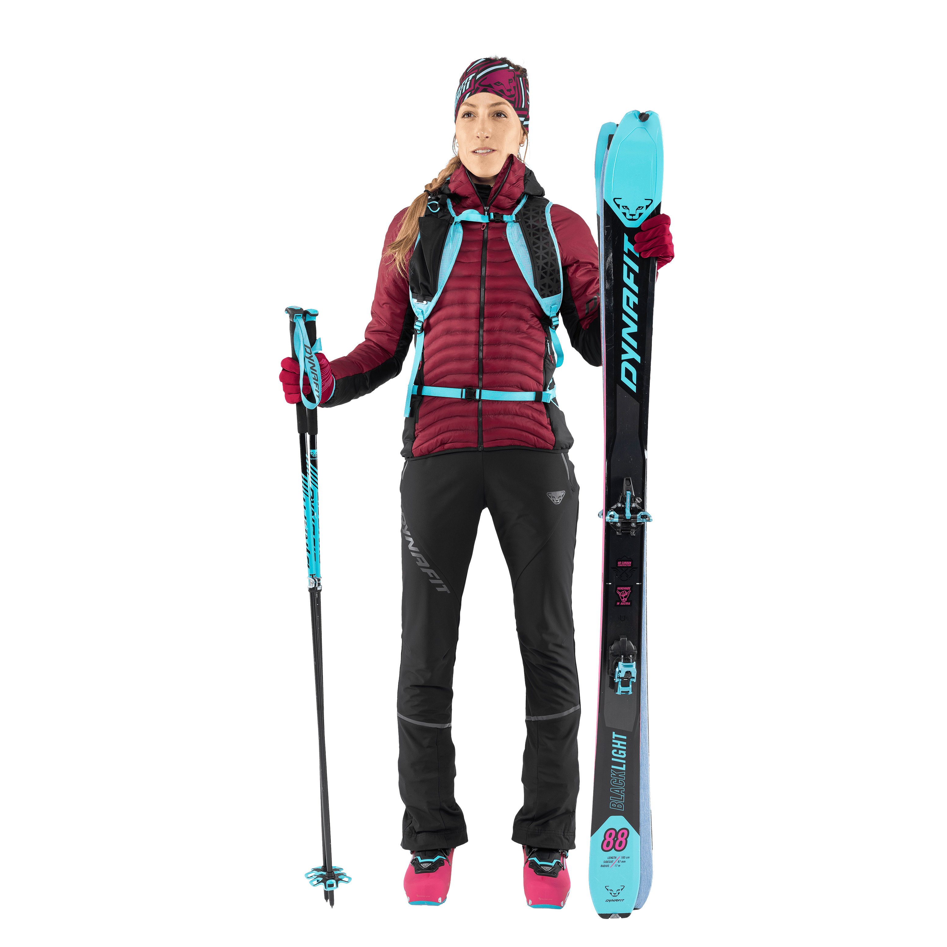 Speed Insulation Hooded Jacket Women on_body image