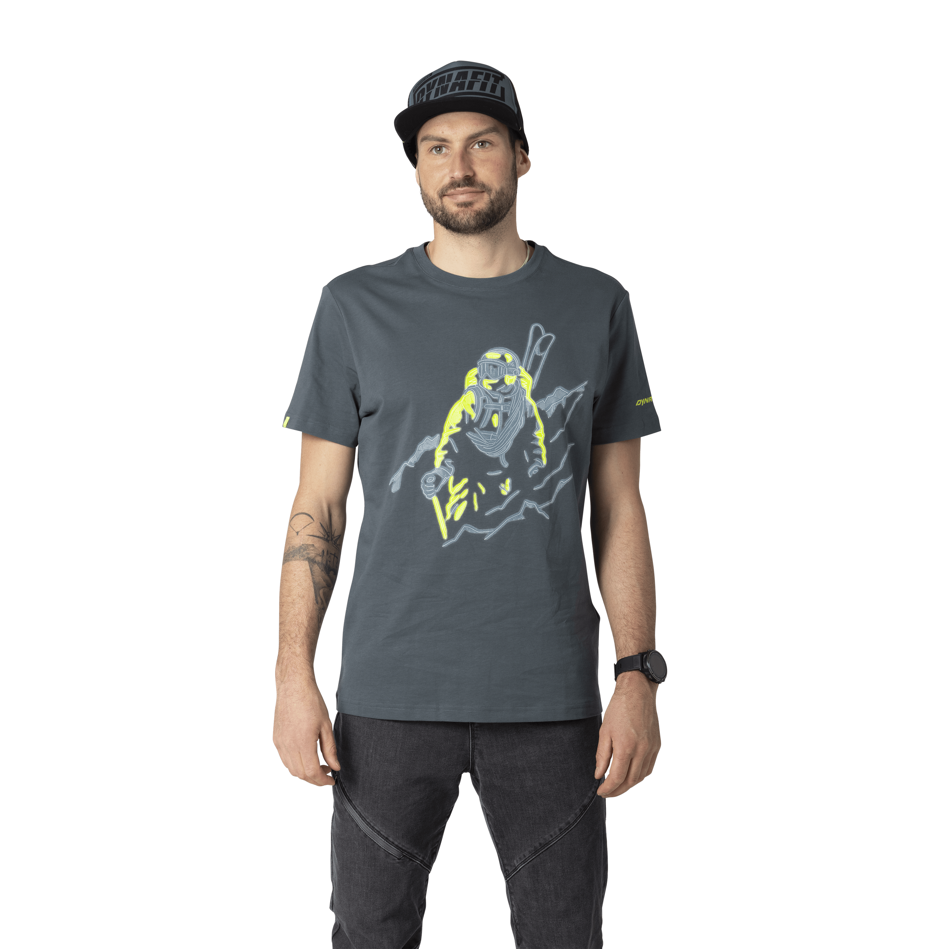 Blacklight Cotton Tee Shirt Men hover image
