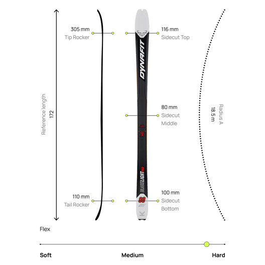 Blacklight Pro Touring Ski Unisex action_shot image