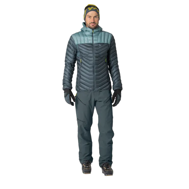 Ridge Ultralight Daunenjacke Herren on_body image