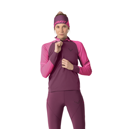 Alpine Longsleeve 1/2 Zip Tee Women tech_detail image