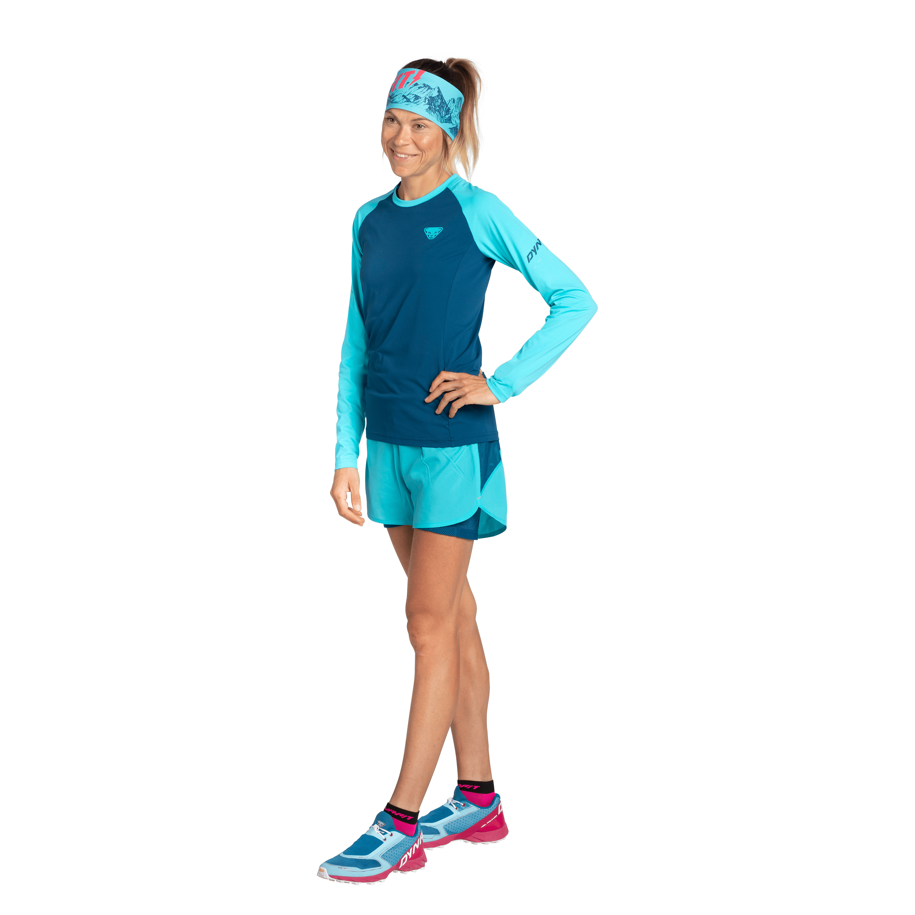 Alpine Pro 2in1 Shorts Women on_body image