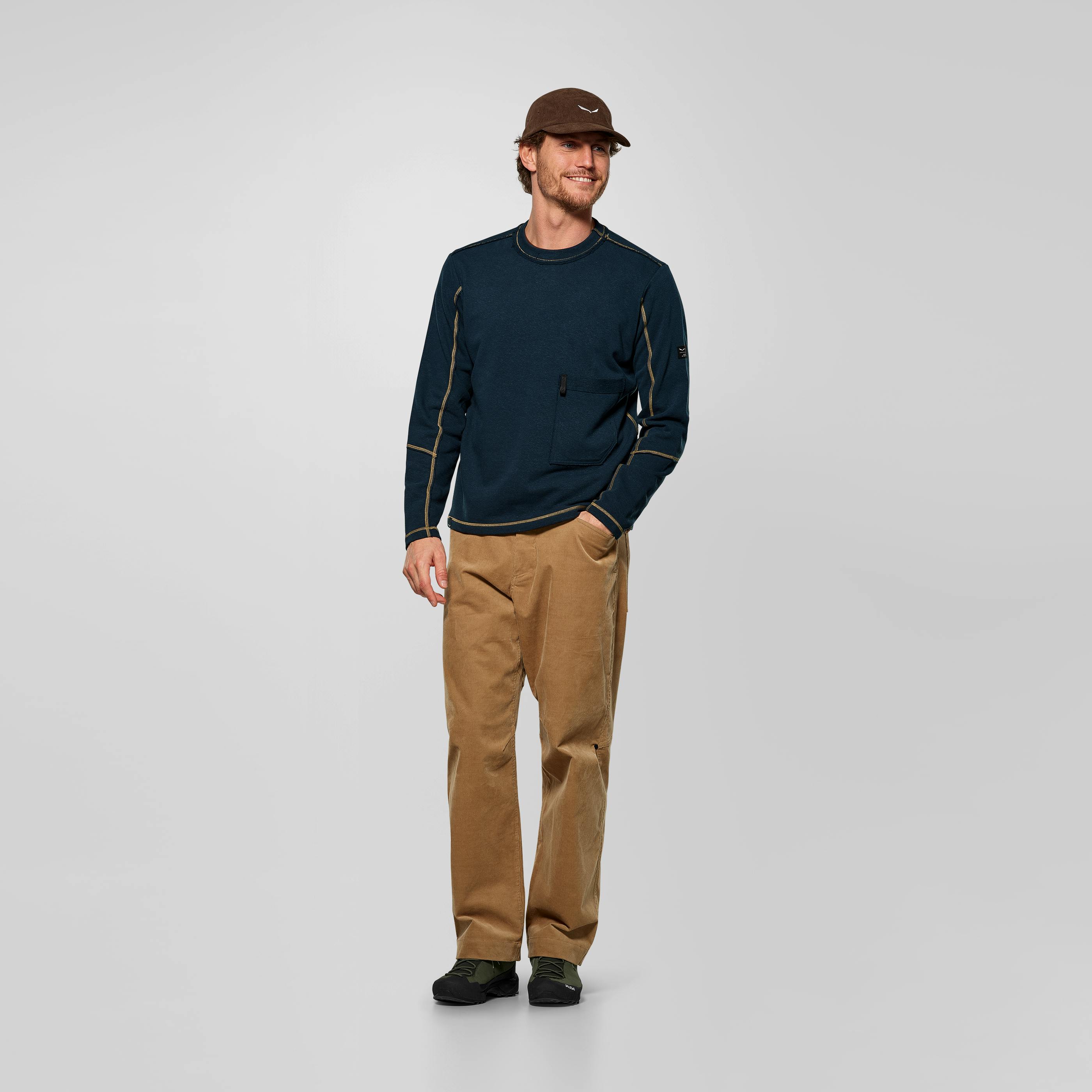 Fanes Sarner Light Hybrid Jacke Herren on_body image