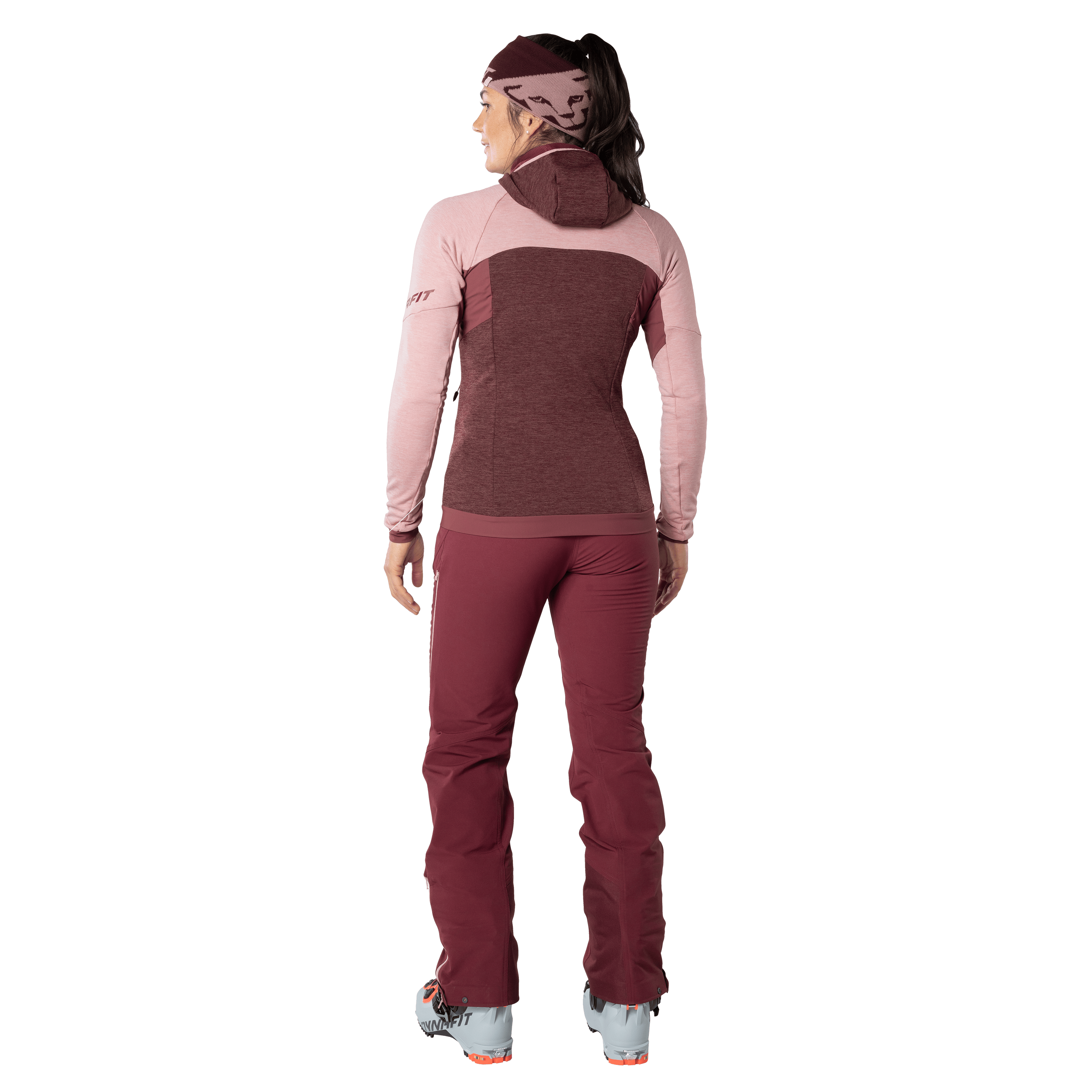 Tour Wool Thermal Kapuzenjacke Damen perspective_view image