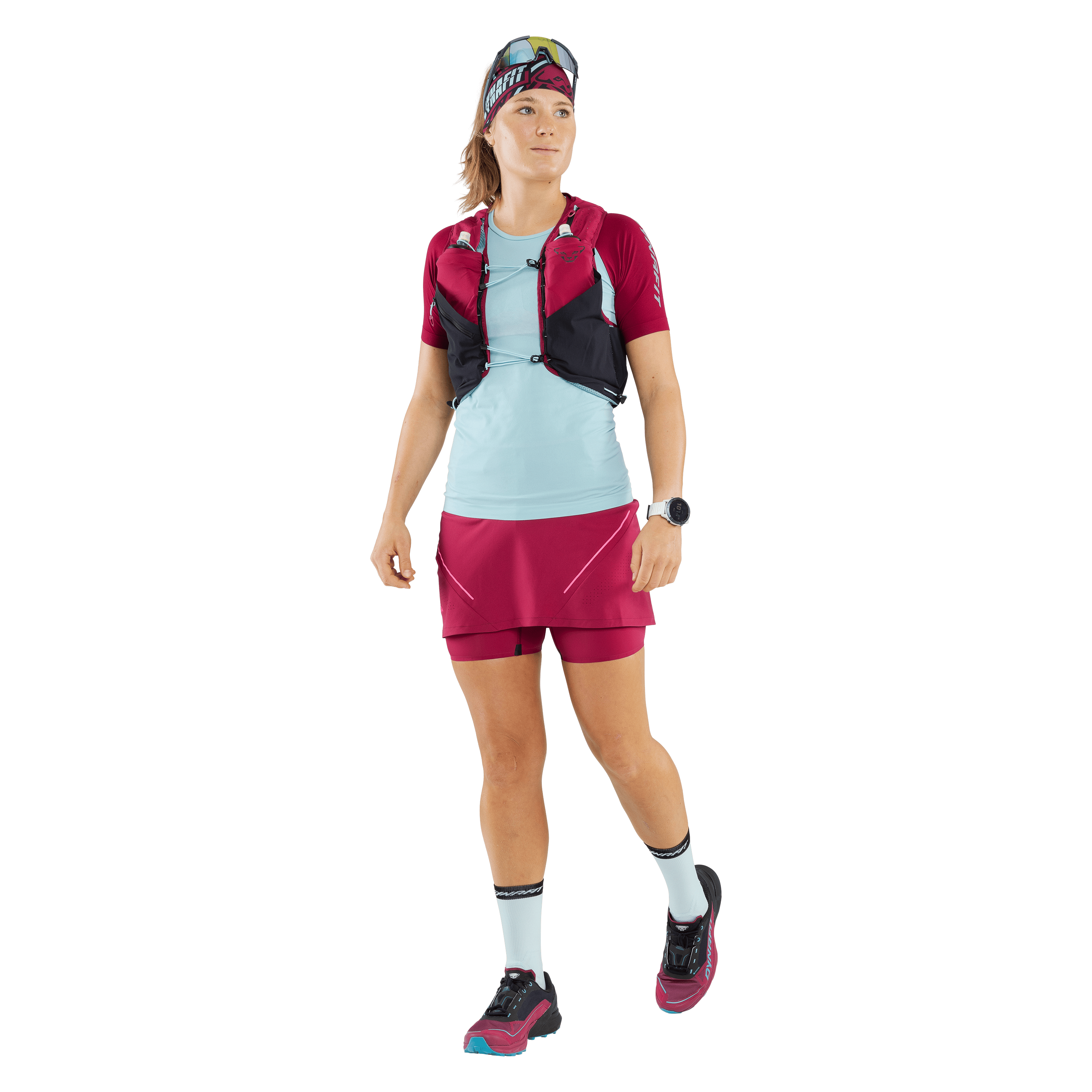 Jupe De Running 2 En 1 Dynafit ADN - Taille XS, Noire, Doublure Courte Intégrée, Ultralégère Avec Poches