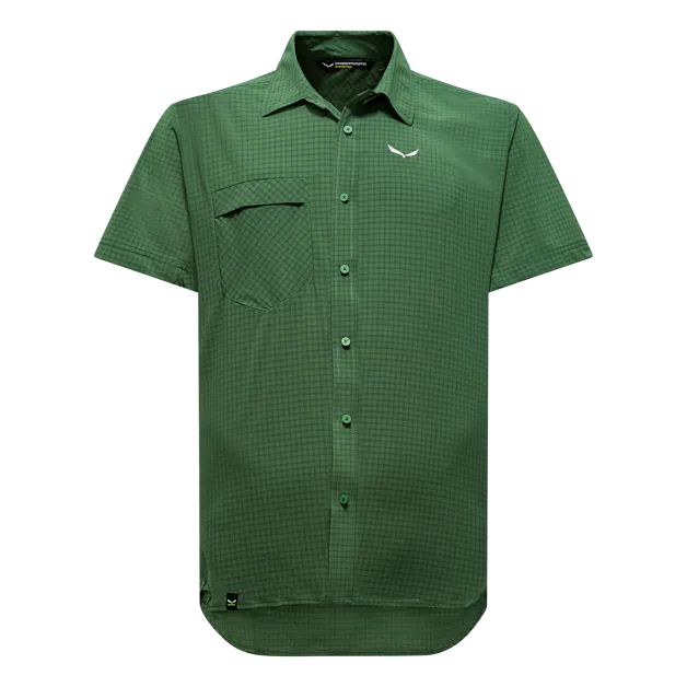 Puez Minicheck Dry'Ton Manches Courtes Chemise Homme still image