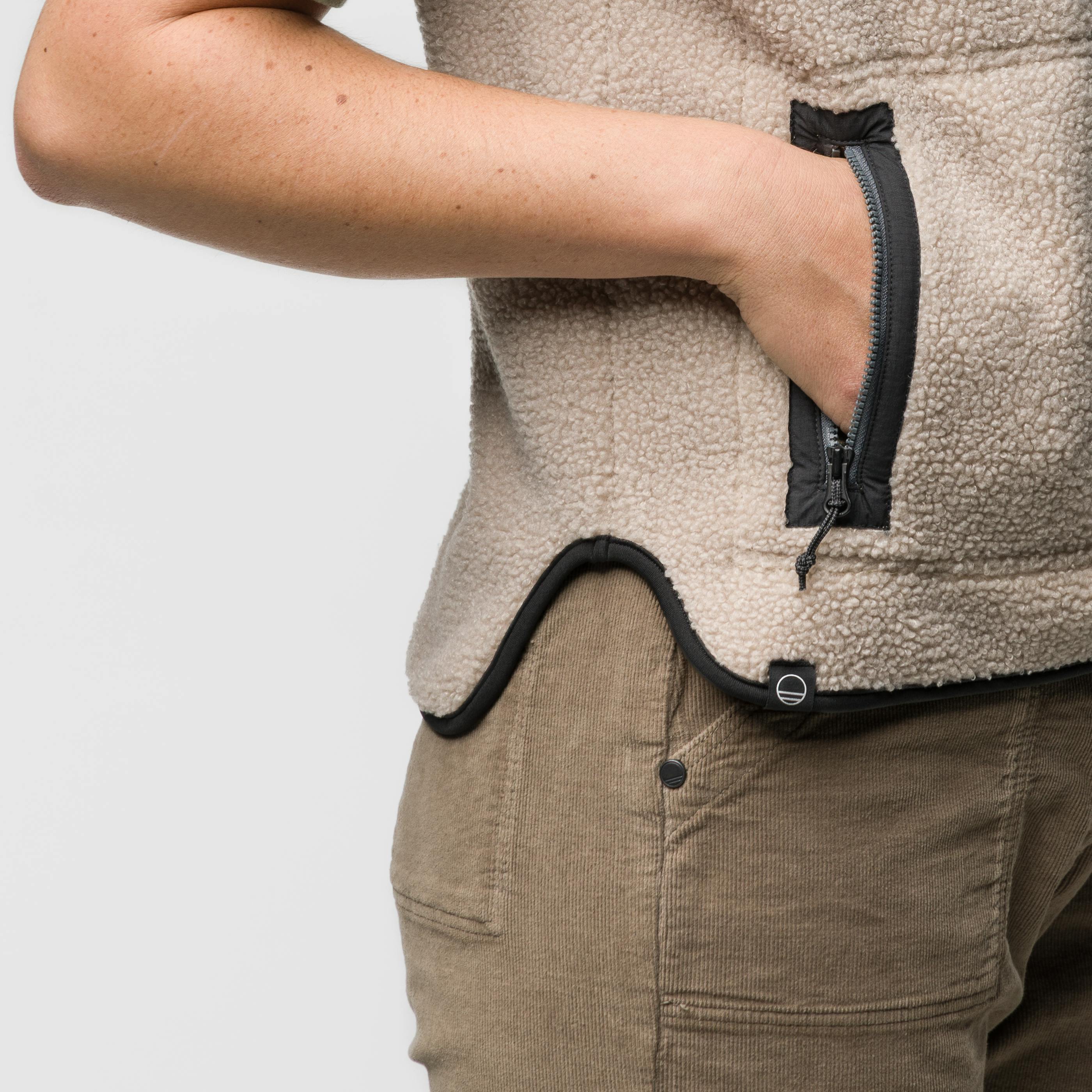 Spotter Woman Vest on_body image
