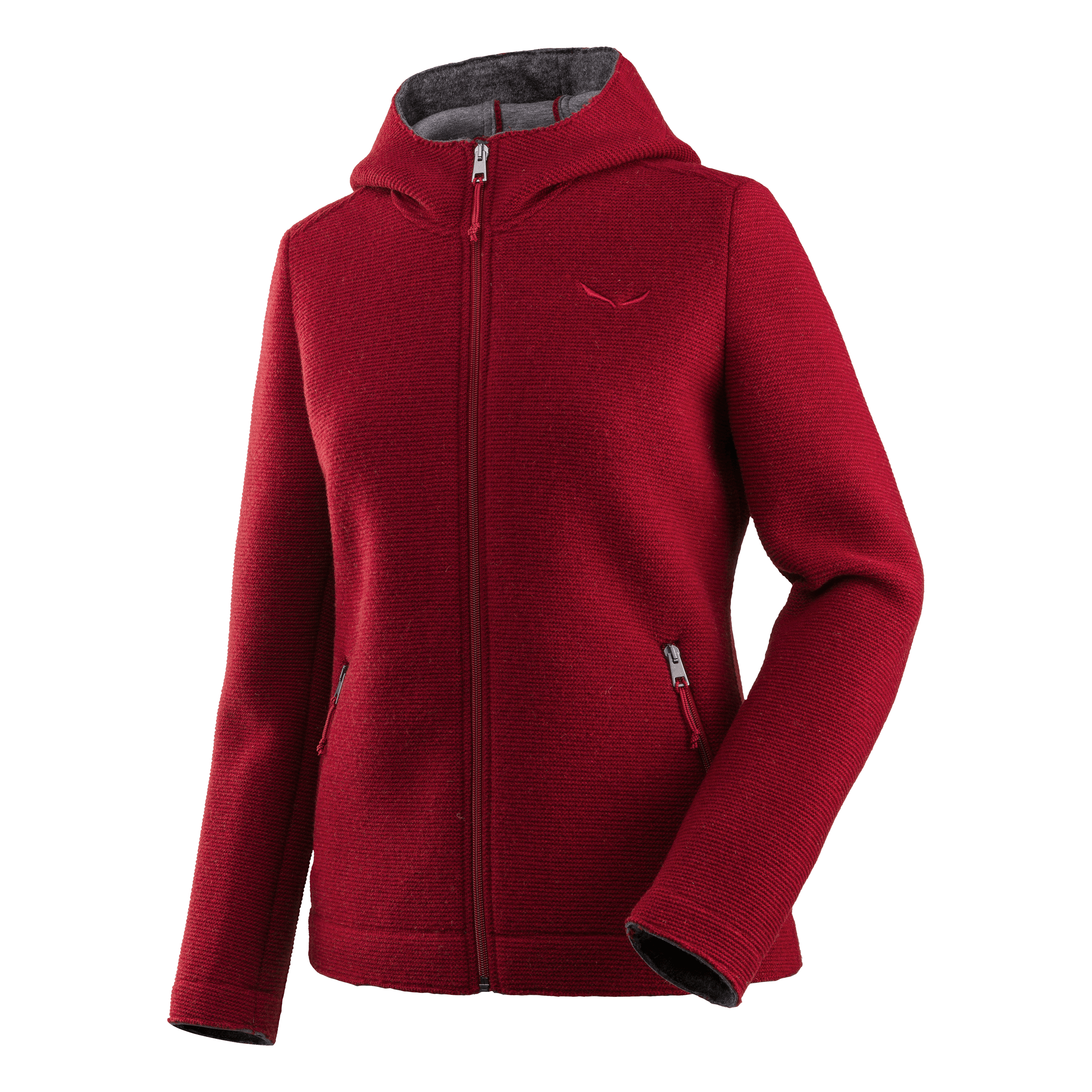 Sarner 2 Layers Wool Hooded Jacket Women still image