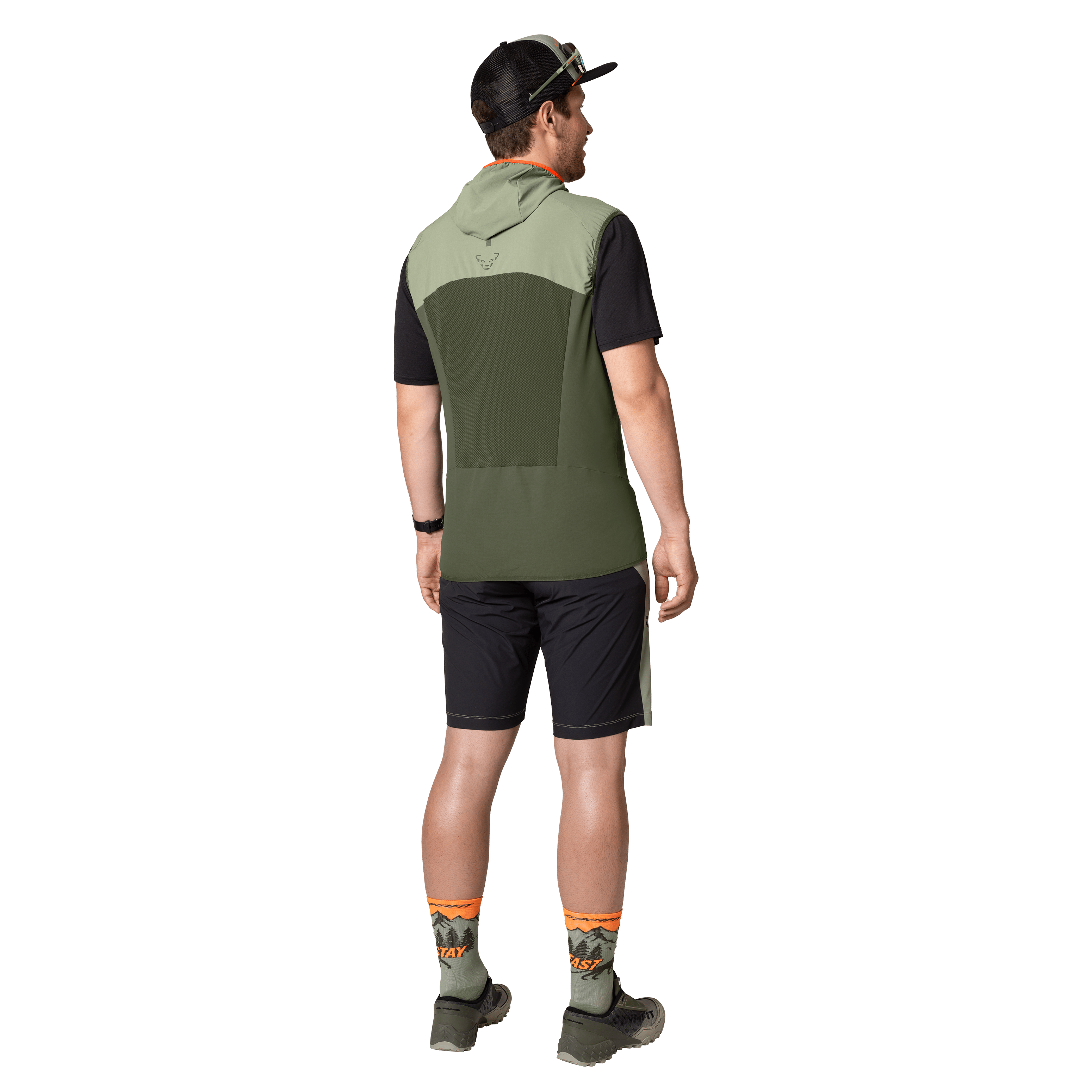 Short Transalper Light Dynastretch uomo perspective_view image
