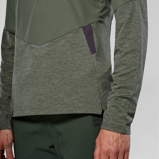 Pedroc Dry'ton Wind Maglia mezza-zip maniche Lunghe Donna tech_detail image