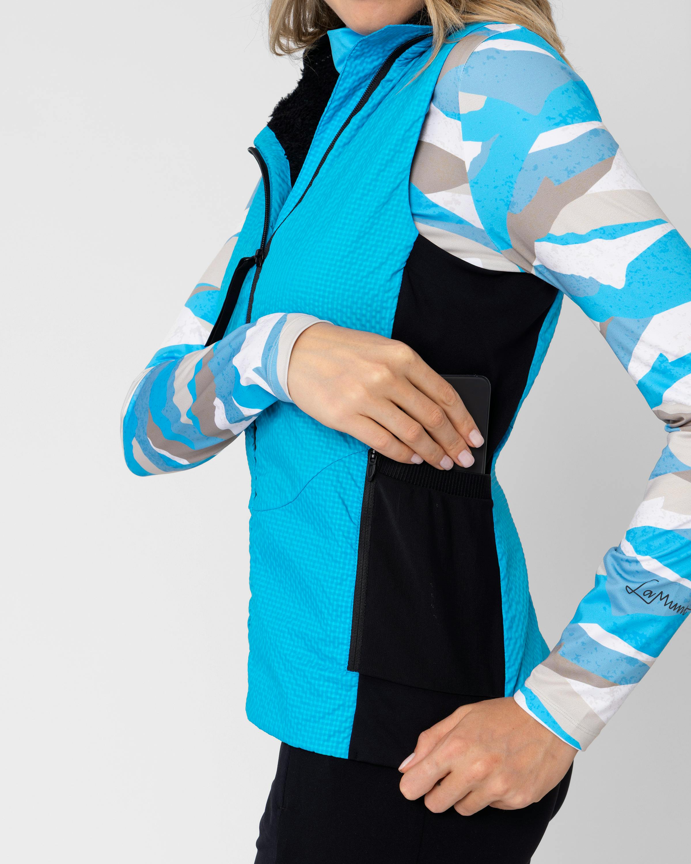 Alessia Gilet In Polartec® Alpha® Antivento  tech_detail image