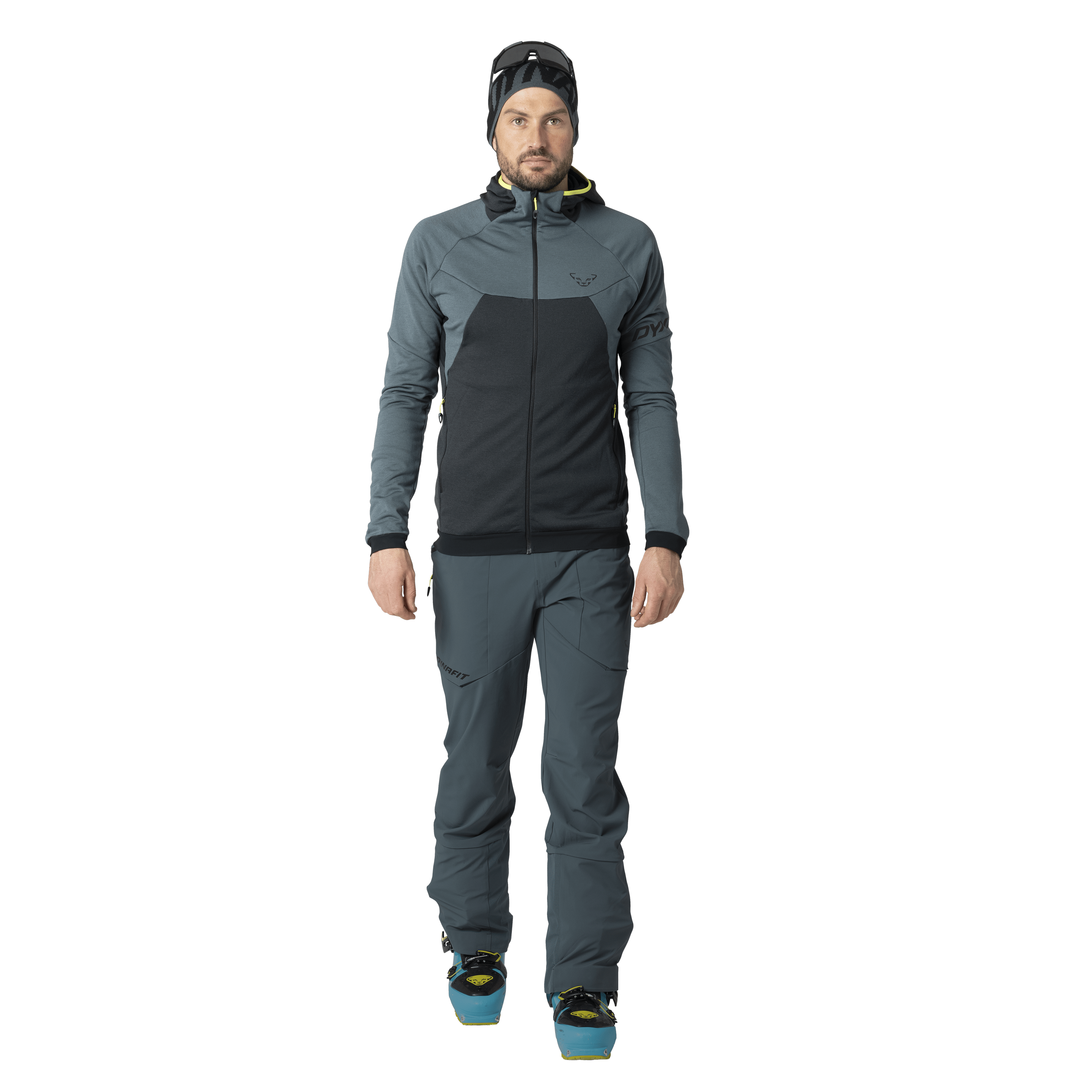 Tour Wool Thermal Kapuzenjacke Herren on_body image