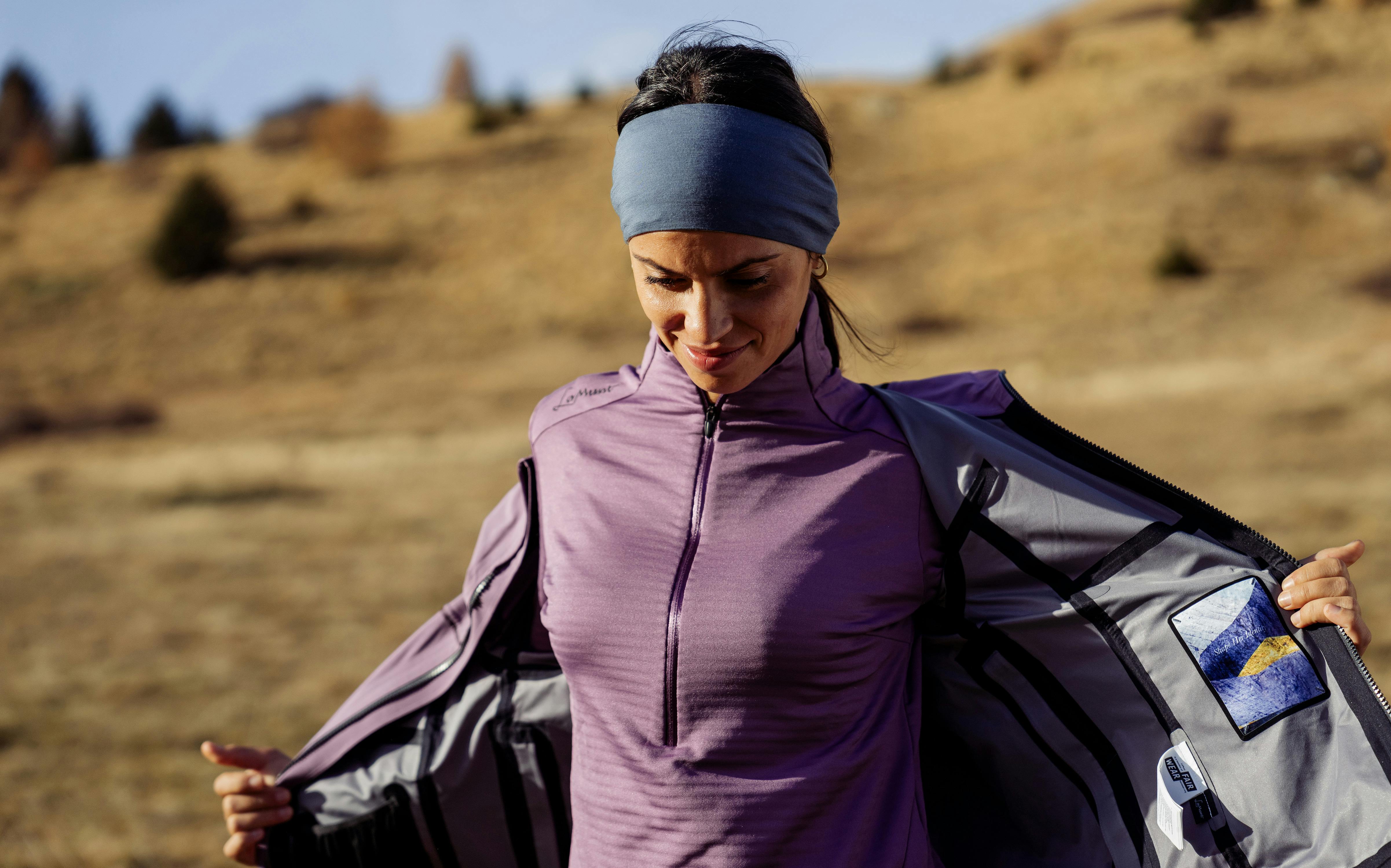 Nora Langarm Shirt Mit Zip horizontal image