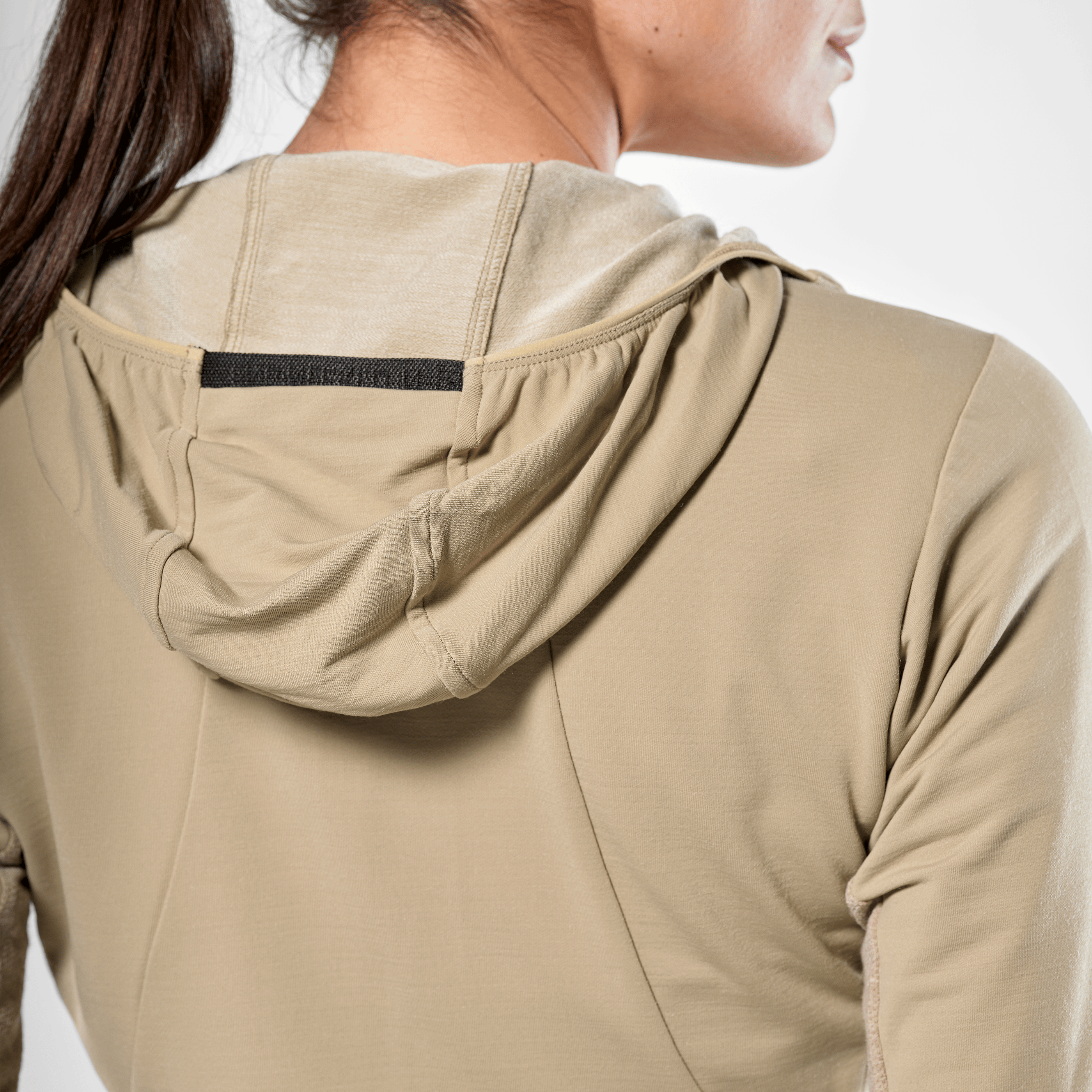 Puez Merino Durastretch Felpa con Cerniera Donna tech_detail image