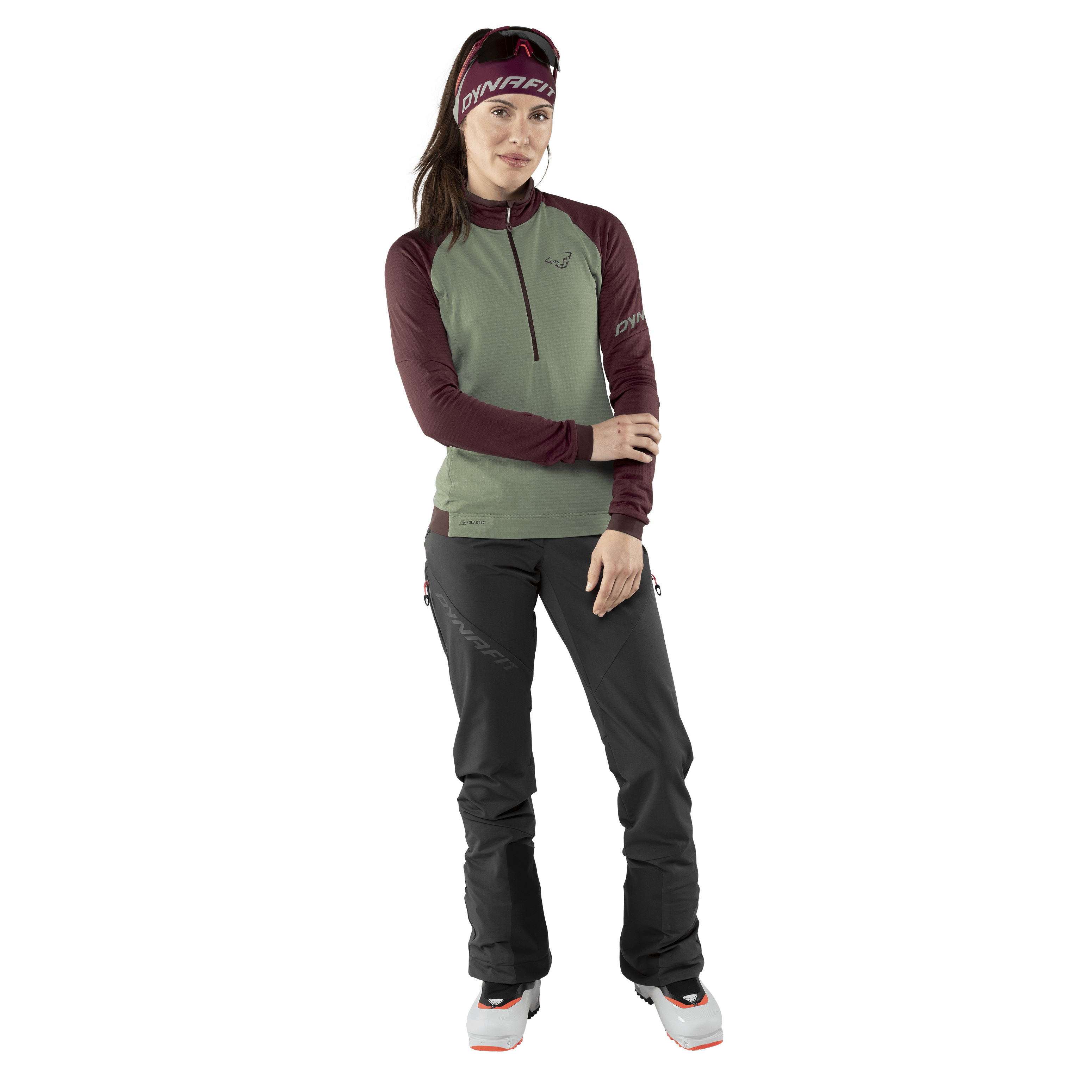 Speed Polartec® 1/2 Zip Damen on_body image