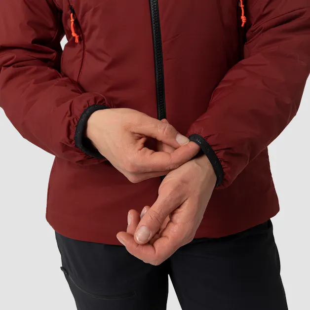 Ortles Tirolwool Responsive Stretch Giacca con Cappuccio Donna tech_detail image