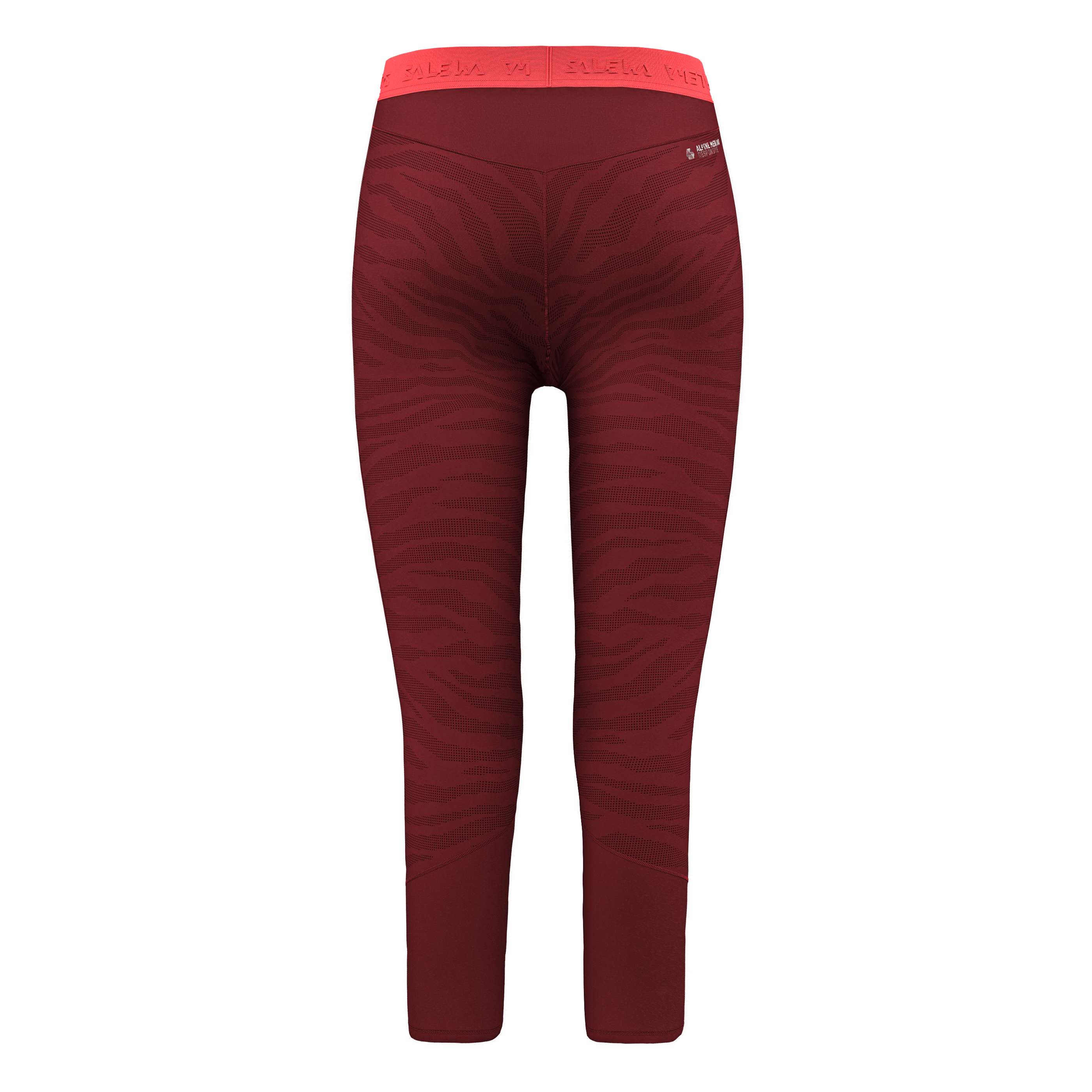 Cristallo Warm Alpine Merino Responsive Collants 3/4 Femme  perspective_view image