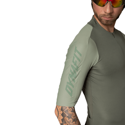 Ride Light Short Sleeve 1/2 Zip Jersey Men tech_detail image