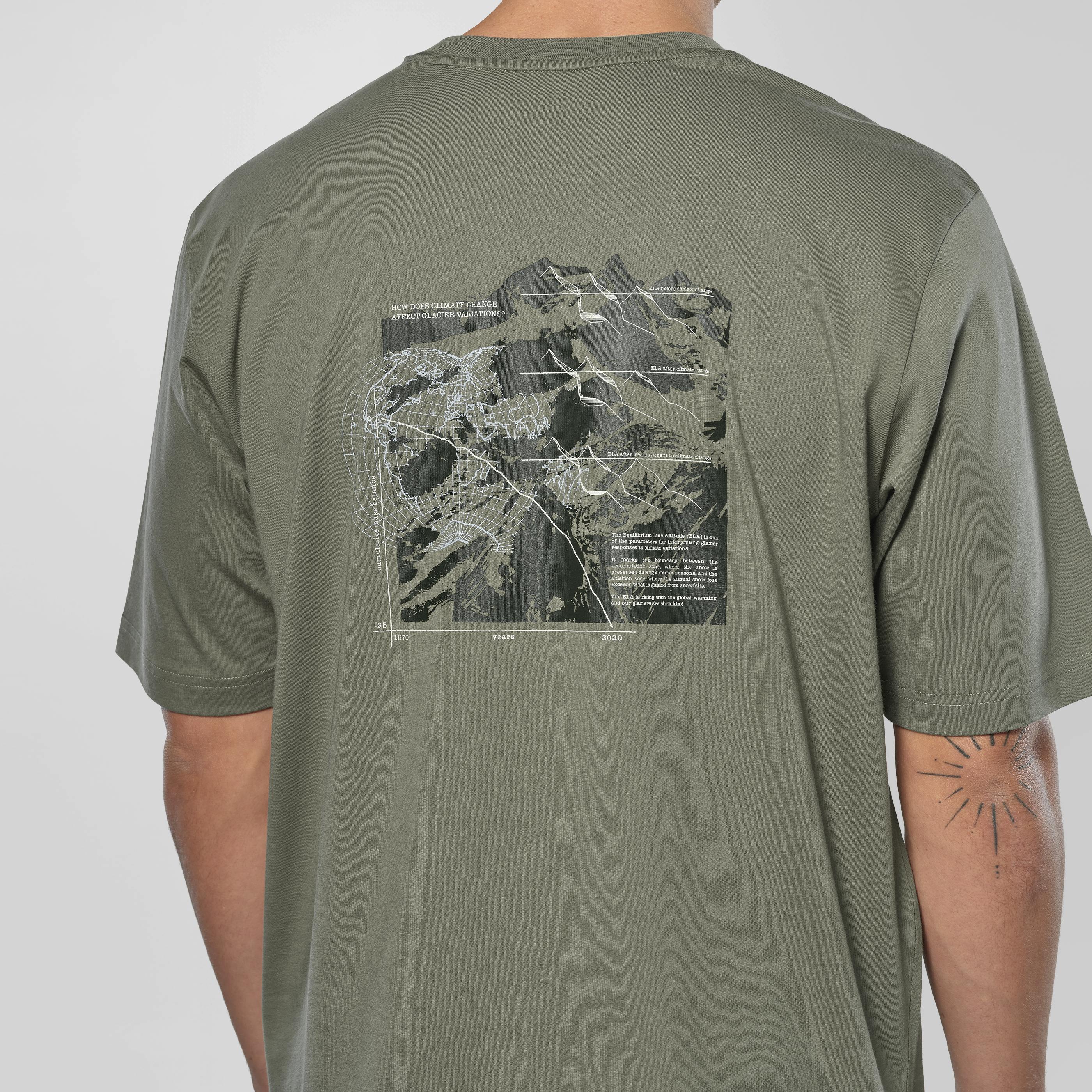 Eagle Glacier T-Shirt Men tech_detail image