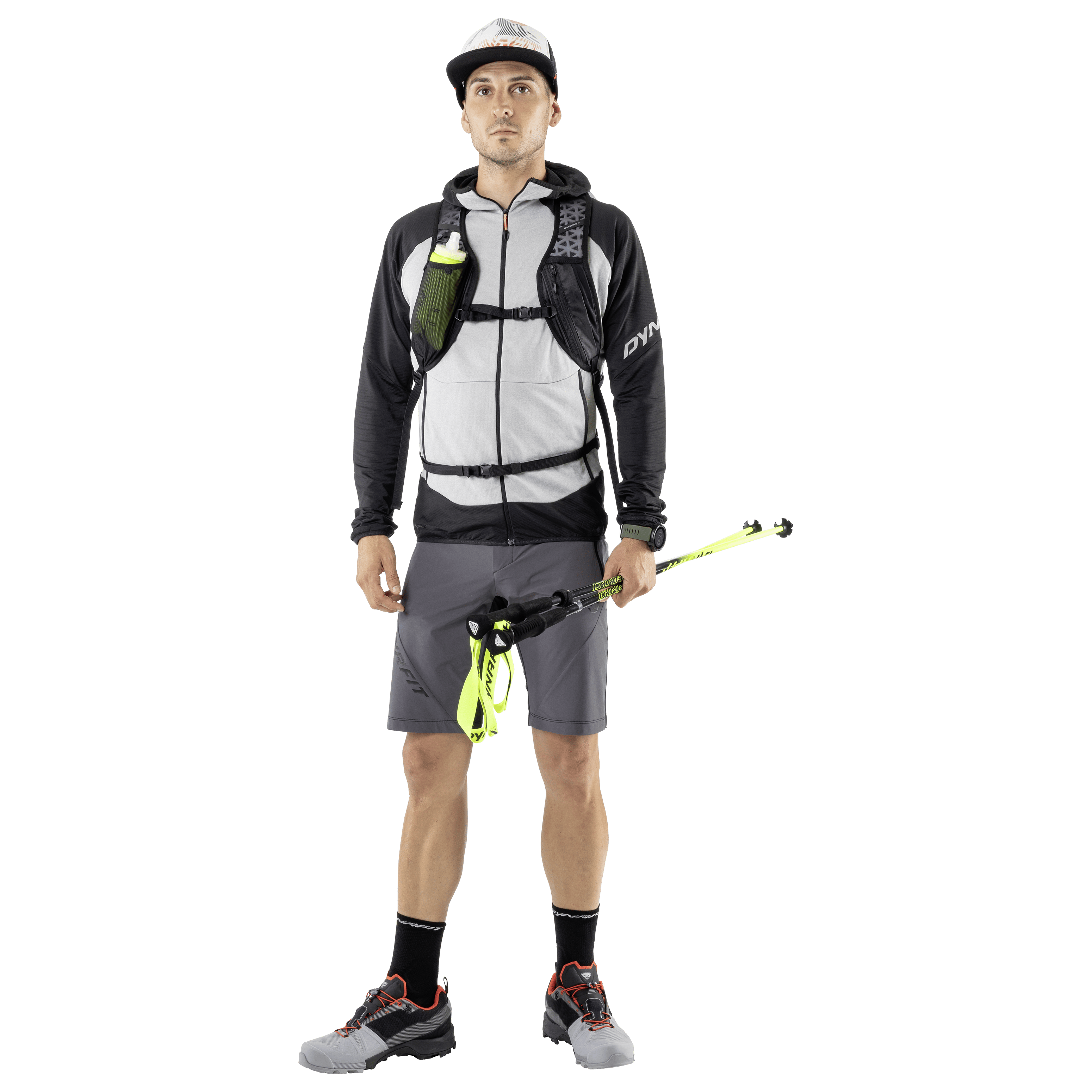 Hoodie Transalper Light Polartec® hommes on_body image