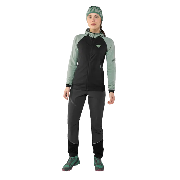 Speed Polartec® giacca con cappuccio donna on_body image