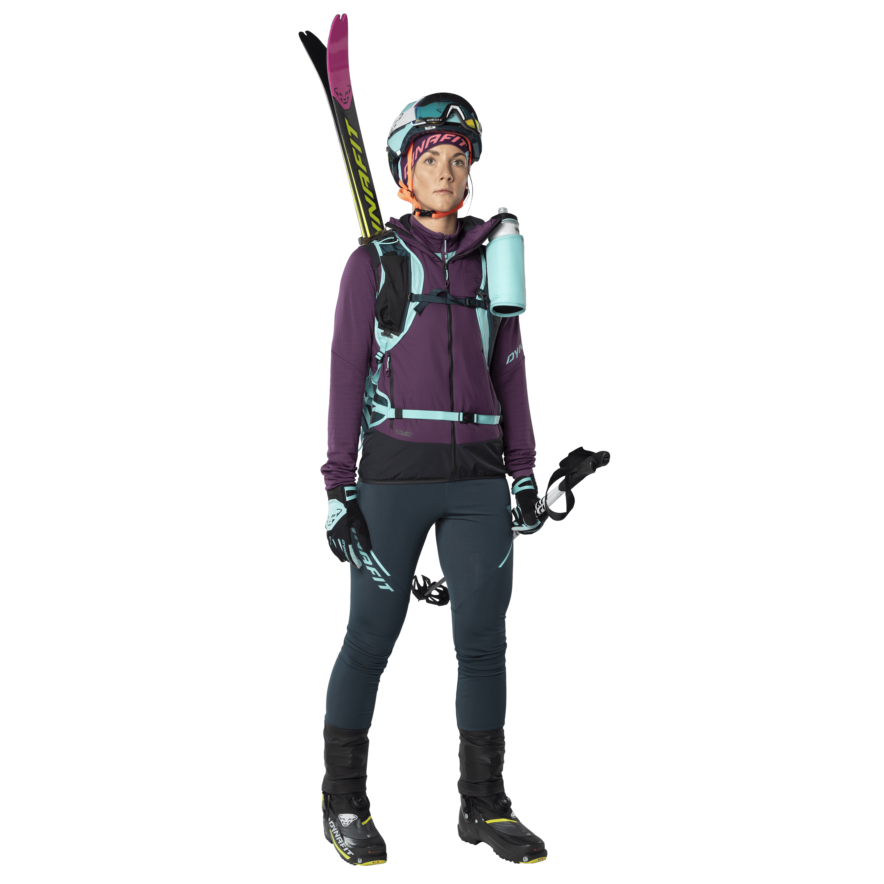 Mezzalama Polartec® Alpha® Weste Damen on_body image