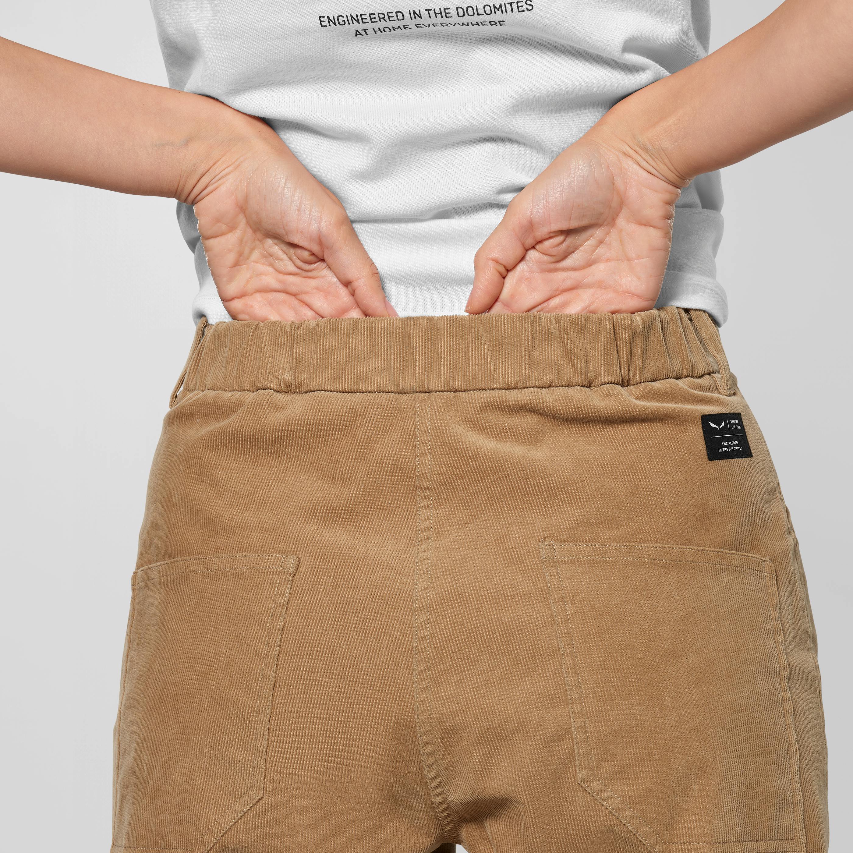 Fanes Cord Pantalon Femme tech_detail image