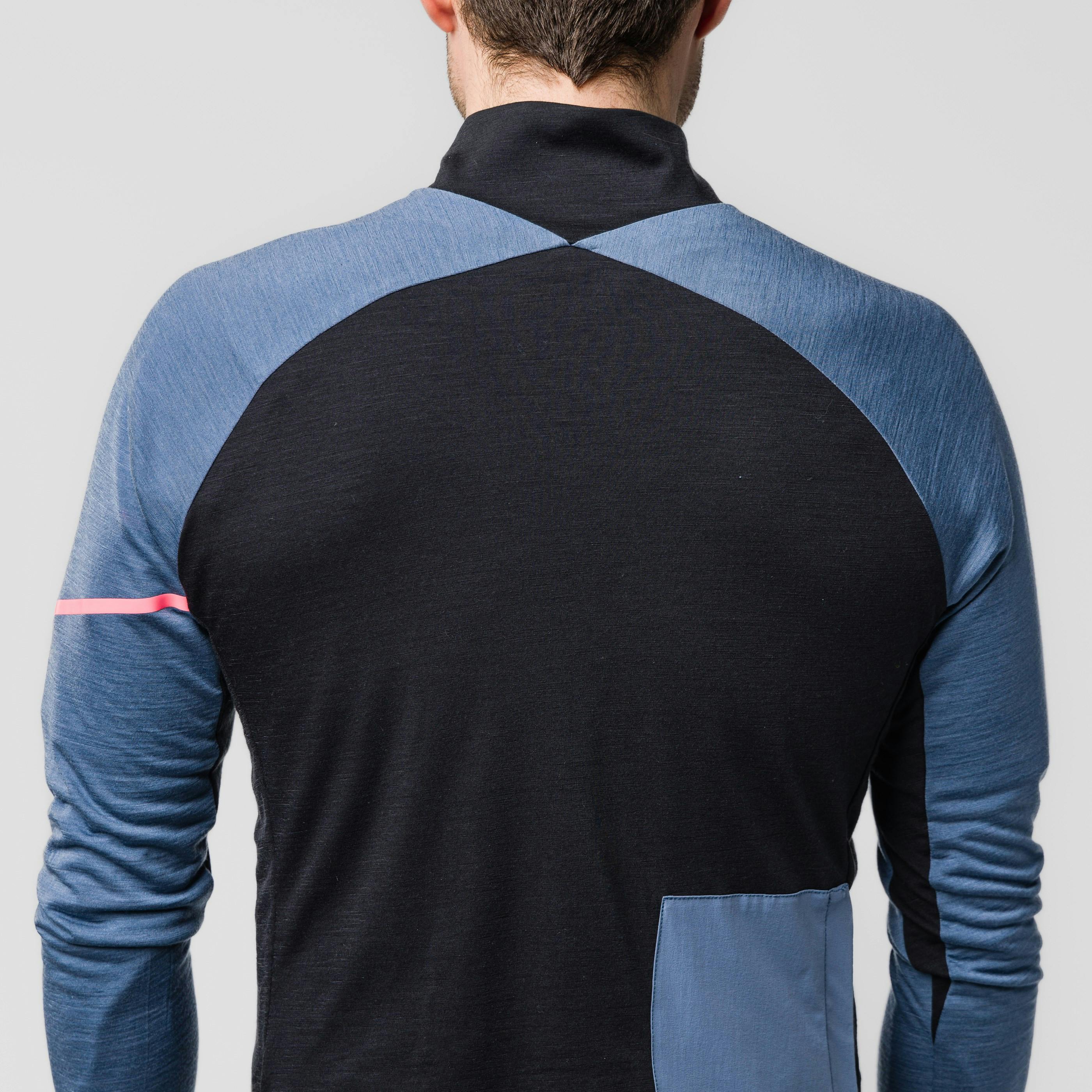 Vento Merino Hybrid Jacke Herren tech_detail image