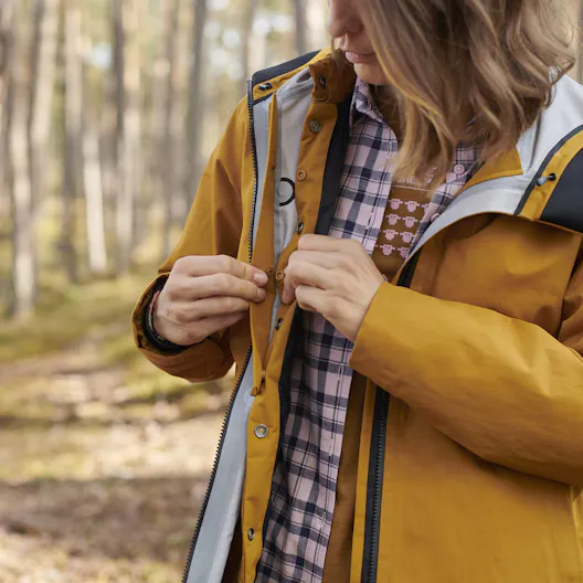 Fanes 3 Layers Powertex Hemp 2 In 1 Parka Damen action_shot image