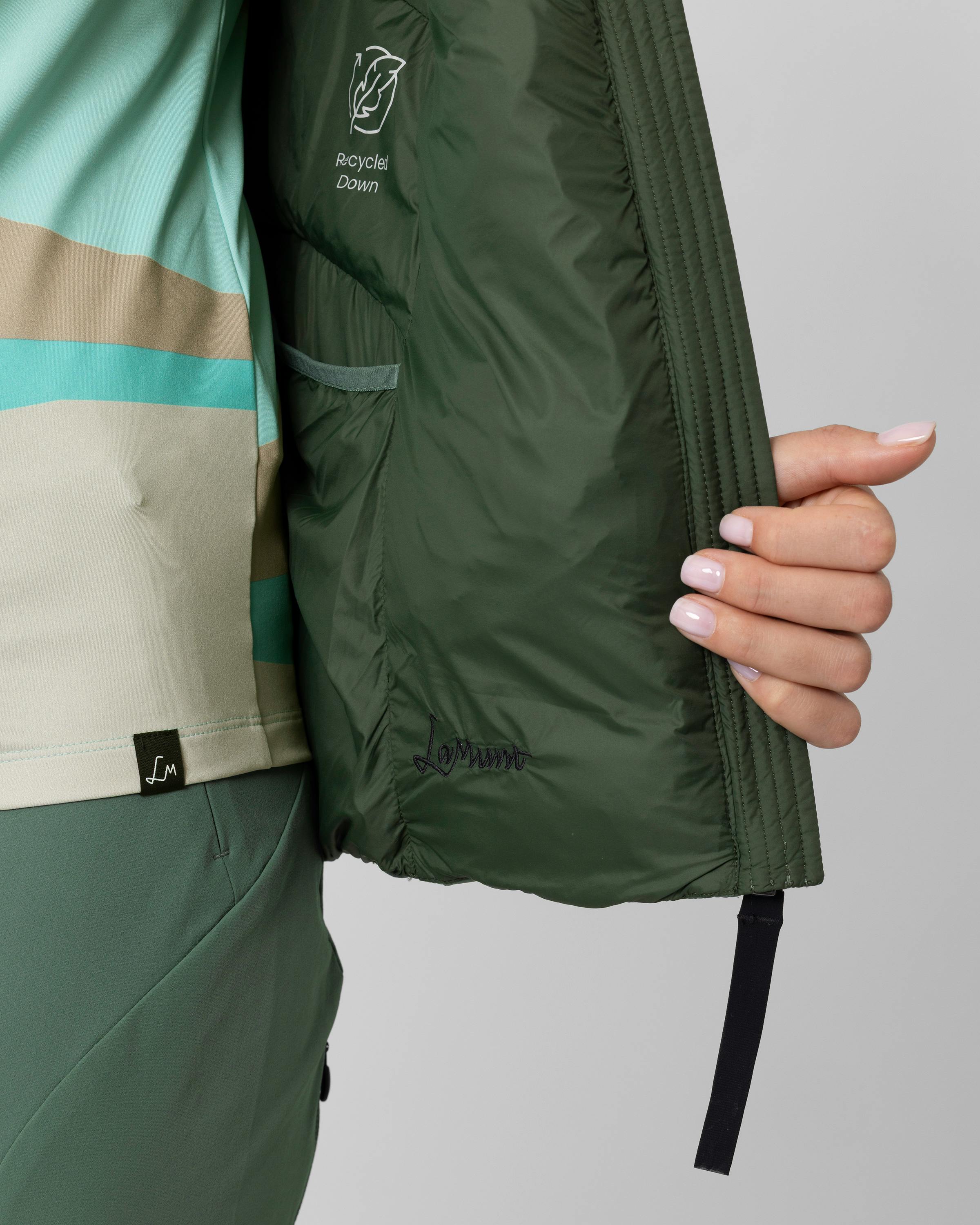 Bianca Gilet Reversibile tech_detail image