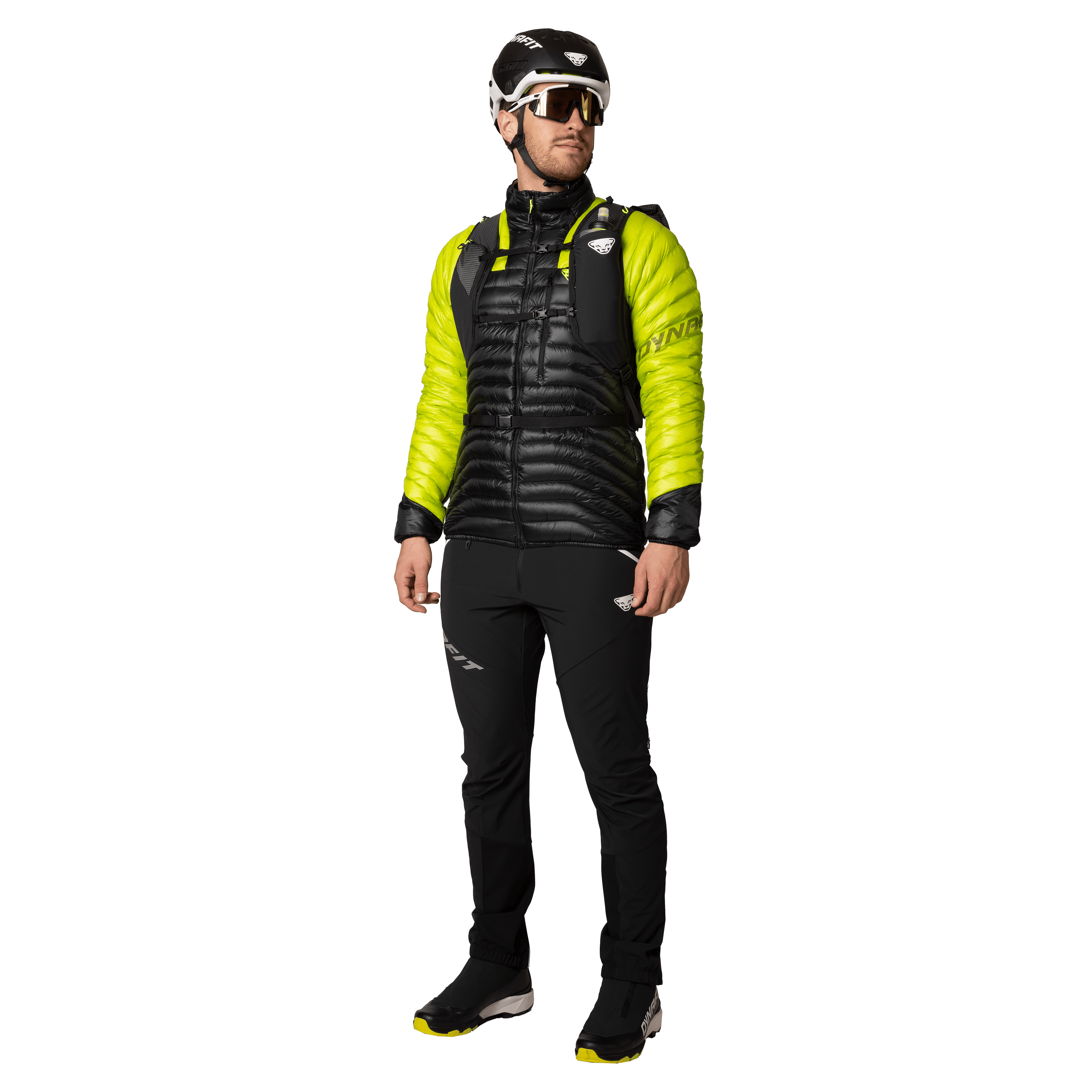 Elevation piumino uomo on_body image