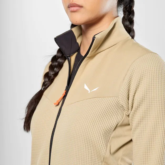 Puez Waffle Hybrid Polarlite Jacke Damen tech_detail image