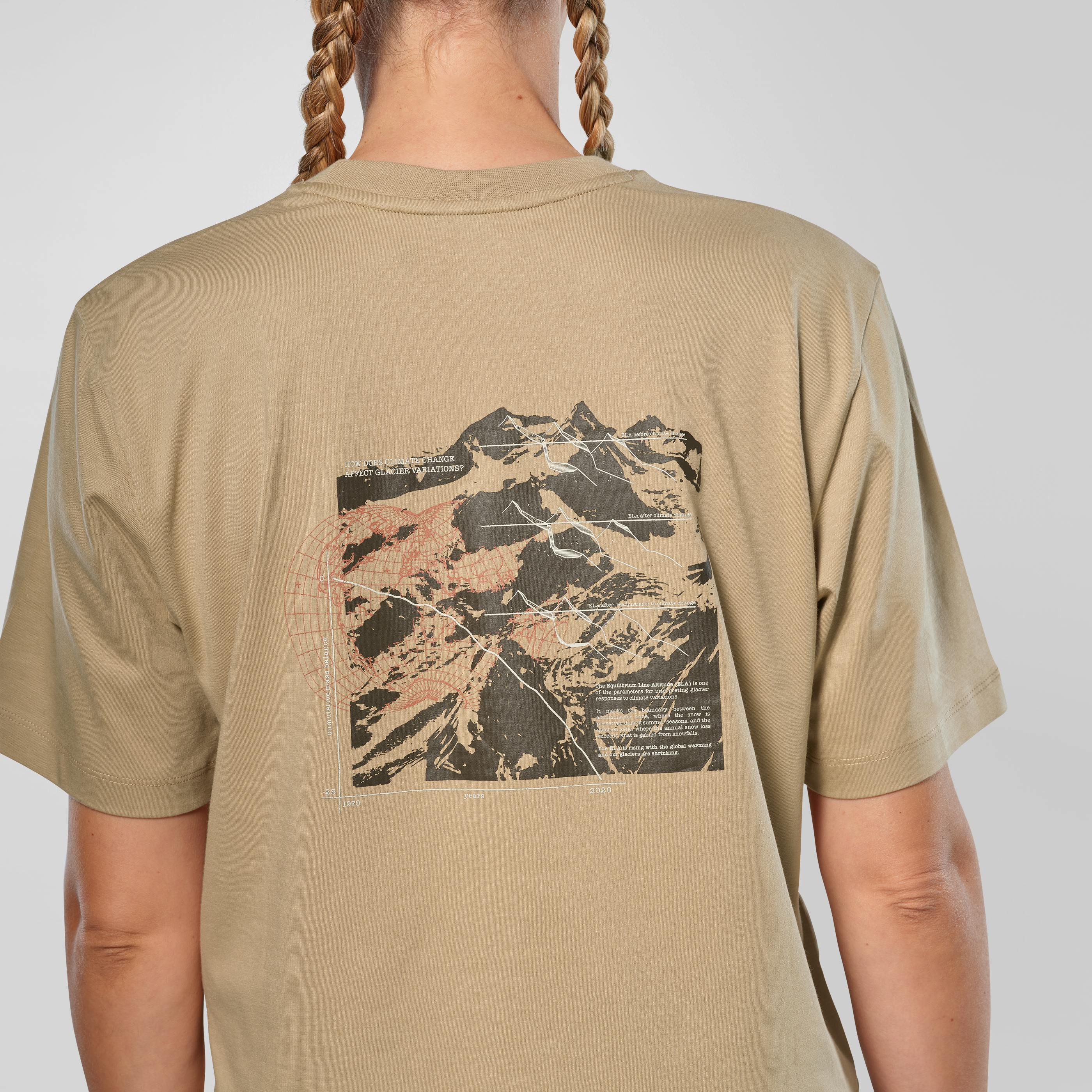 Eagle Glacier Loose T-Shirt Damen tech_detail image