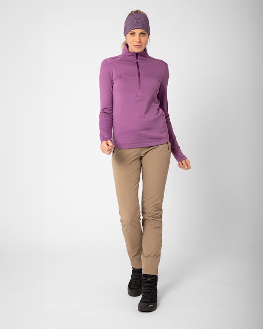 Nora Maglia Maniche Lunghe Con Zip action_shot image