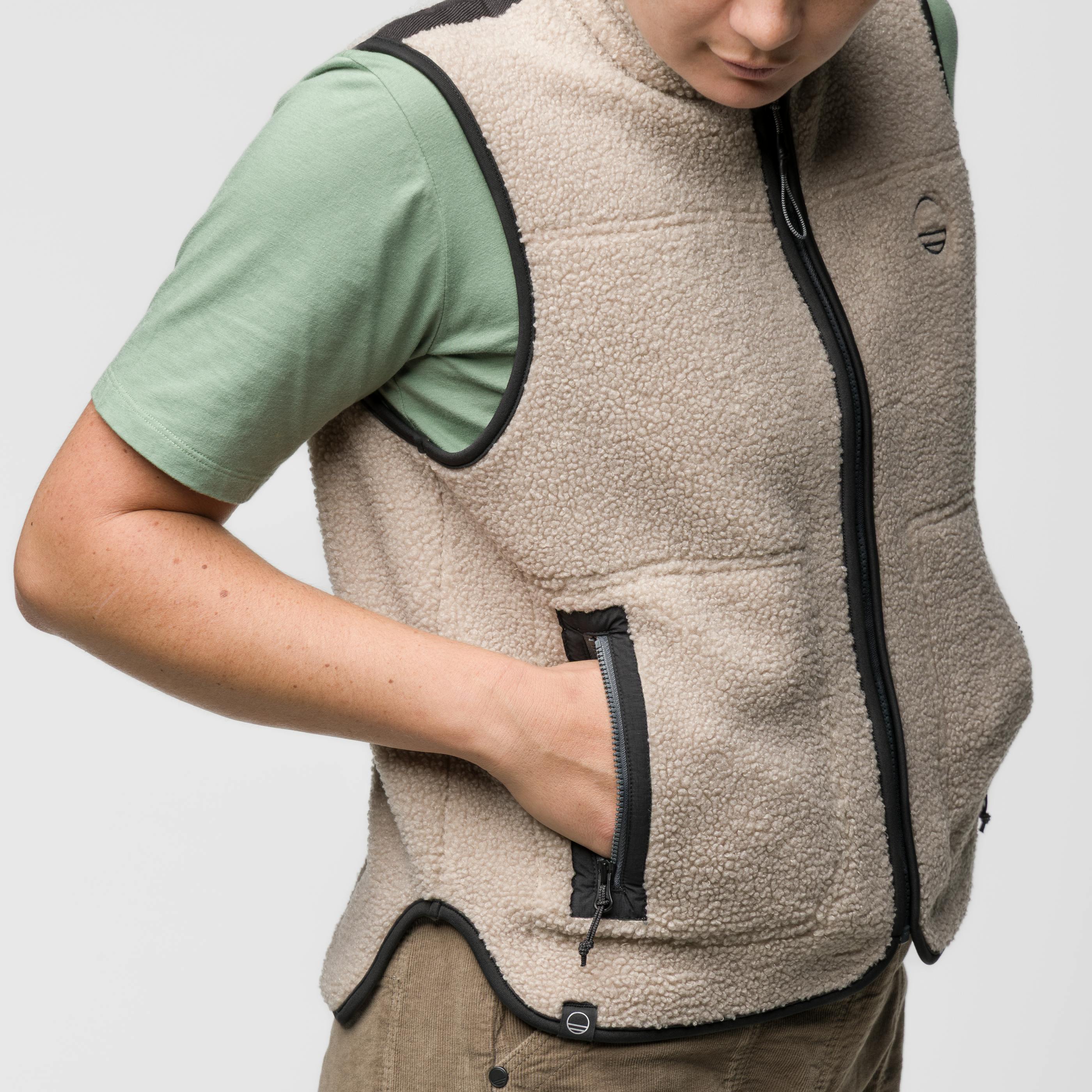 Spotter Woman Vest on_body image