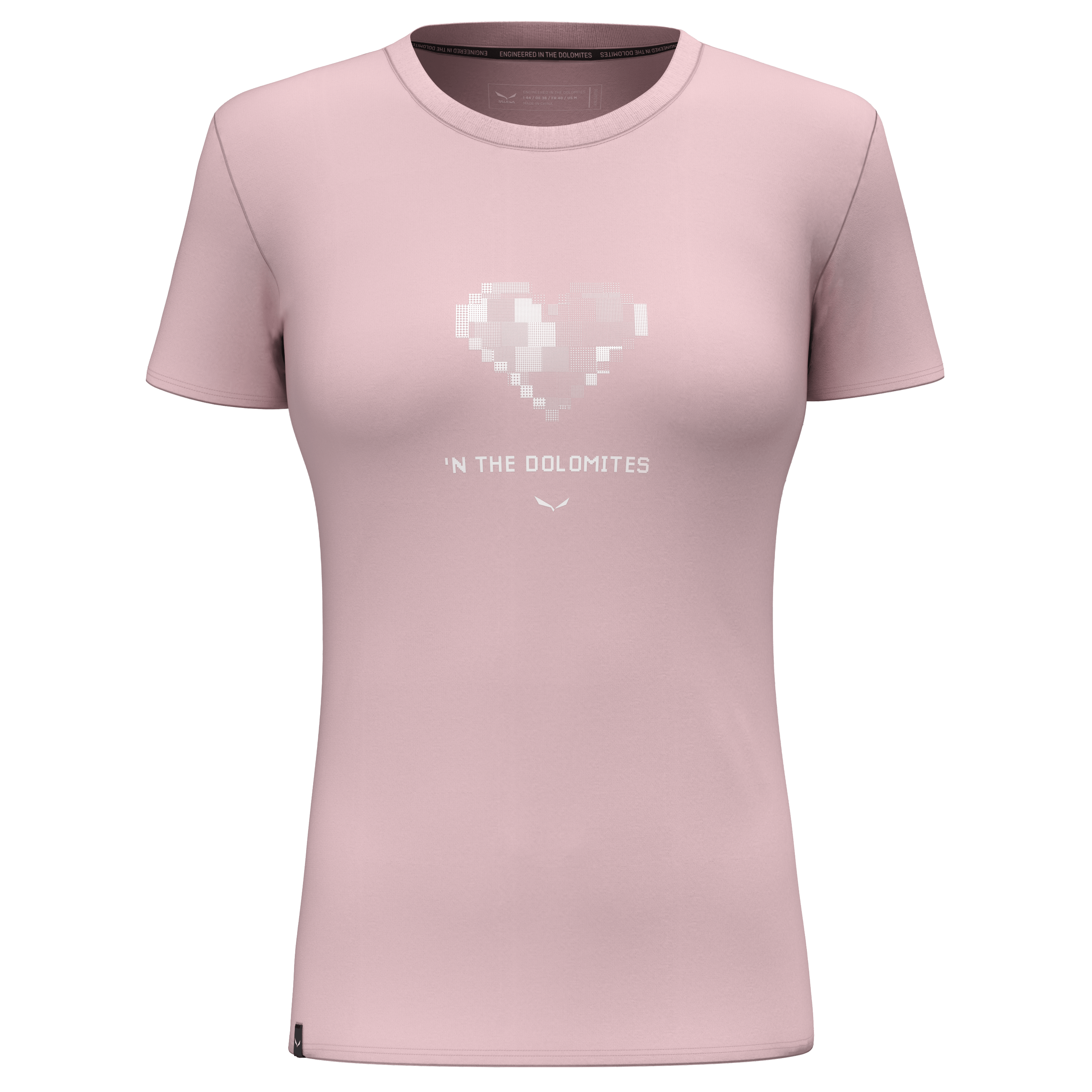 Maglietta Salewa Pure Heart Dry - Donna, 70% Poliestere, 30% Lyocell