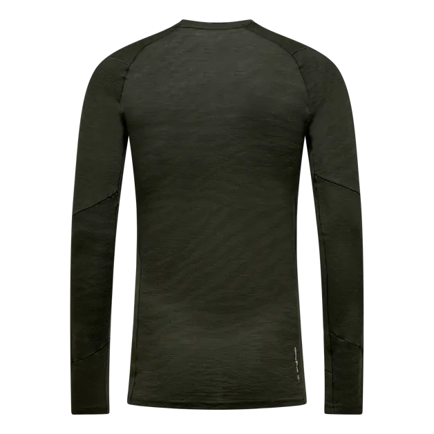 Cristallo Warm Alpine Merino Responsive Baselayer Manches Longues Homme perspective_view image
