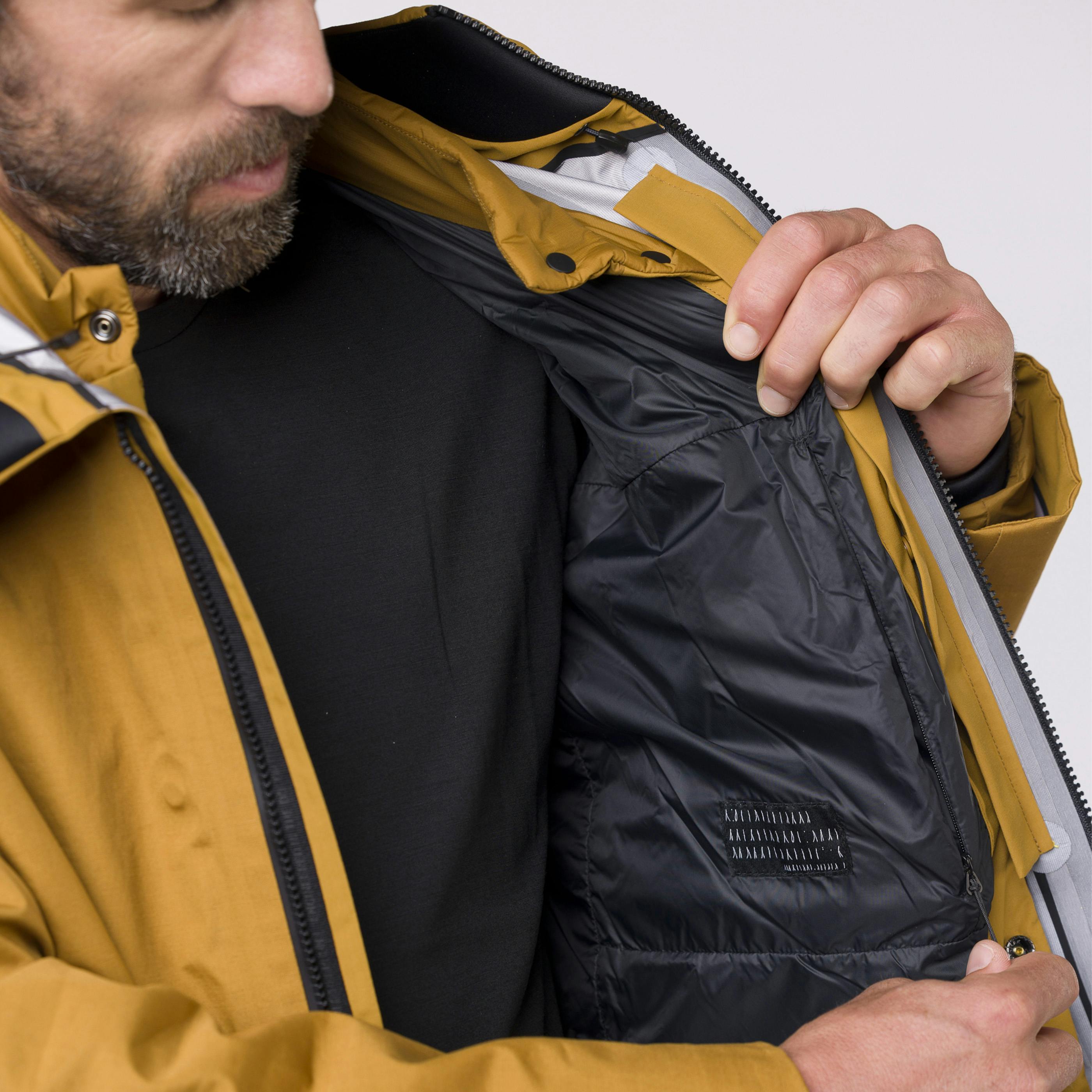 Fanes 3 Layers Powertex Hemp 2 en 1 Parka Homme tech_detail image