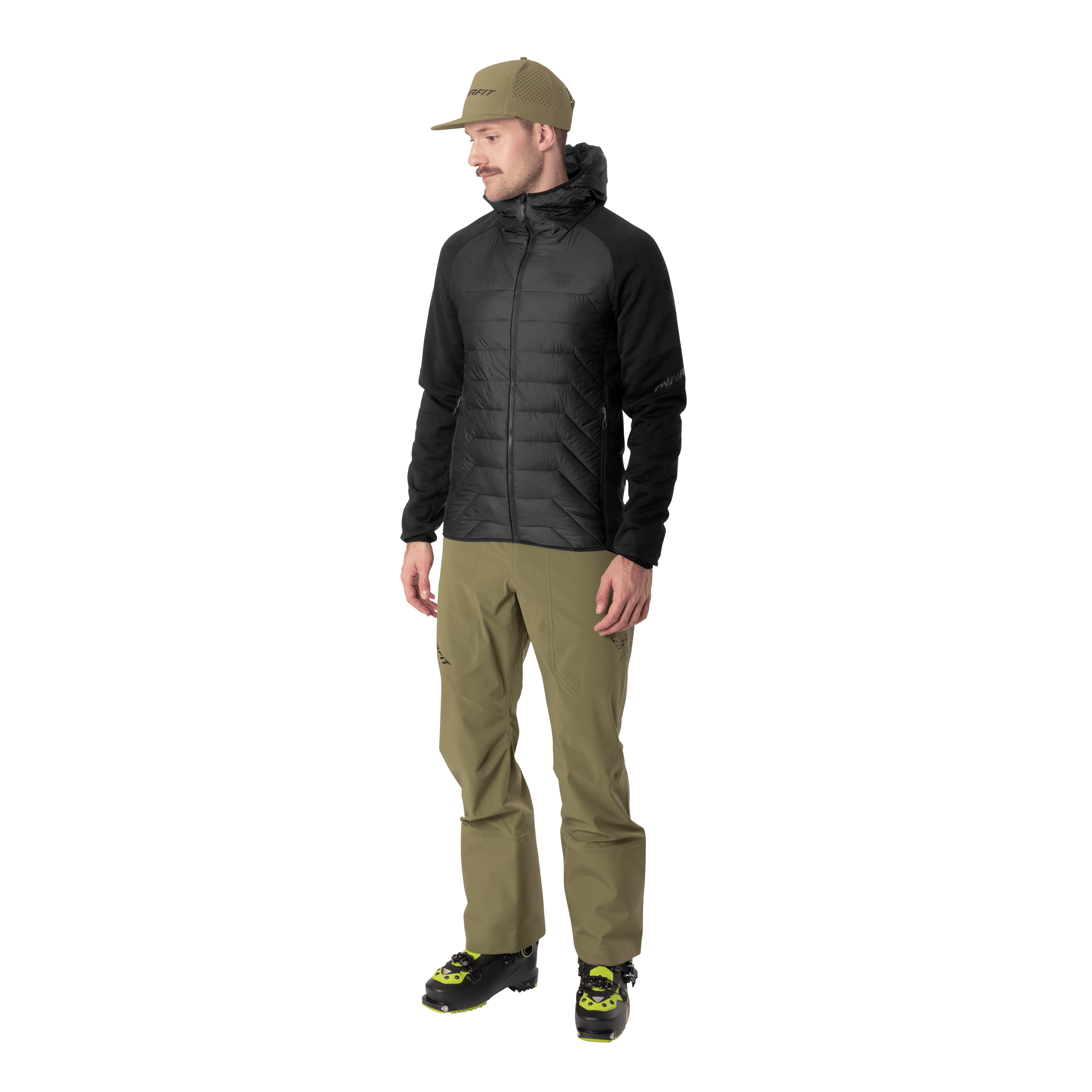 Giacca con cappuccio Radical Insulation Hybrid uomo on_body image