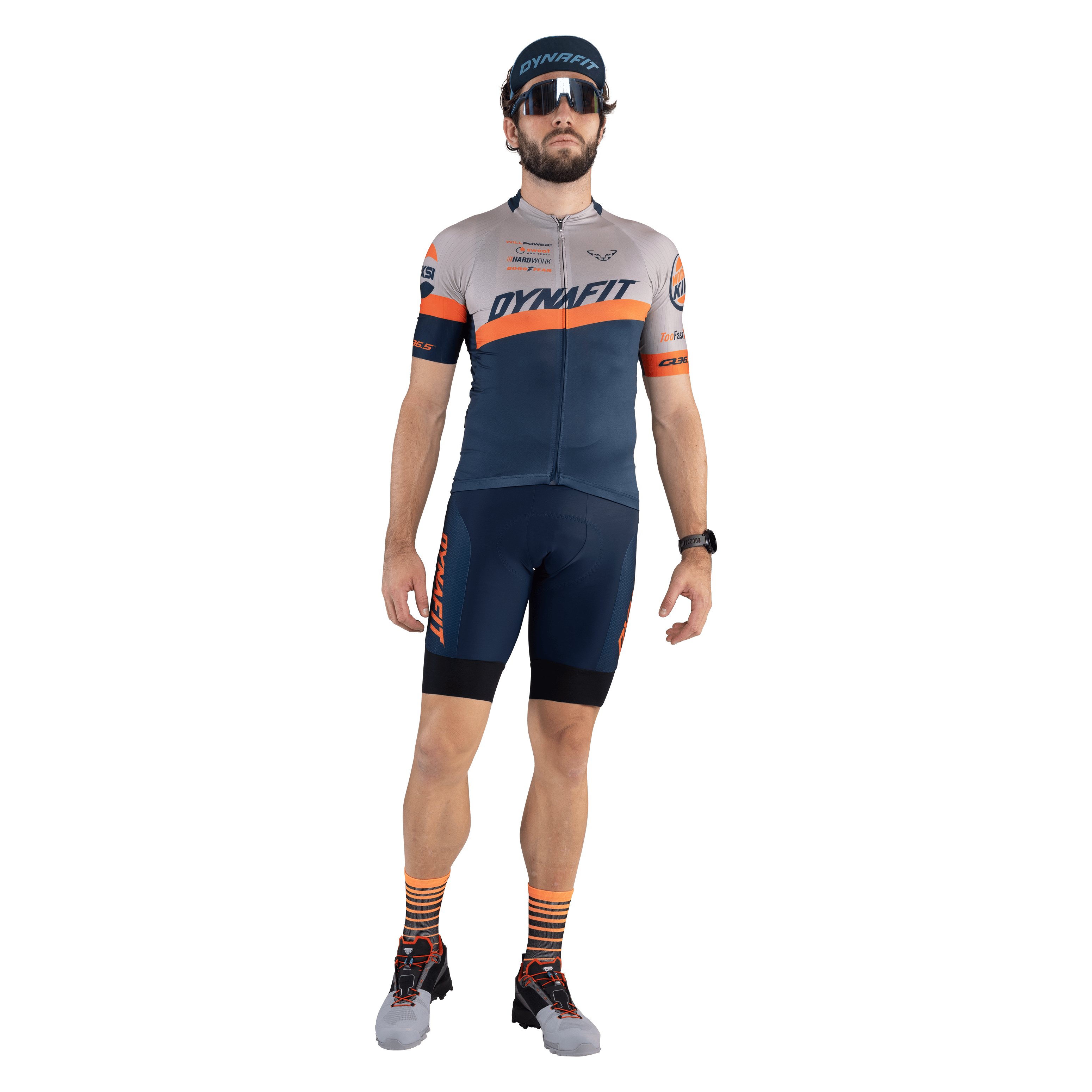 Squad Bib Shorts Men on_body image