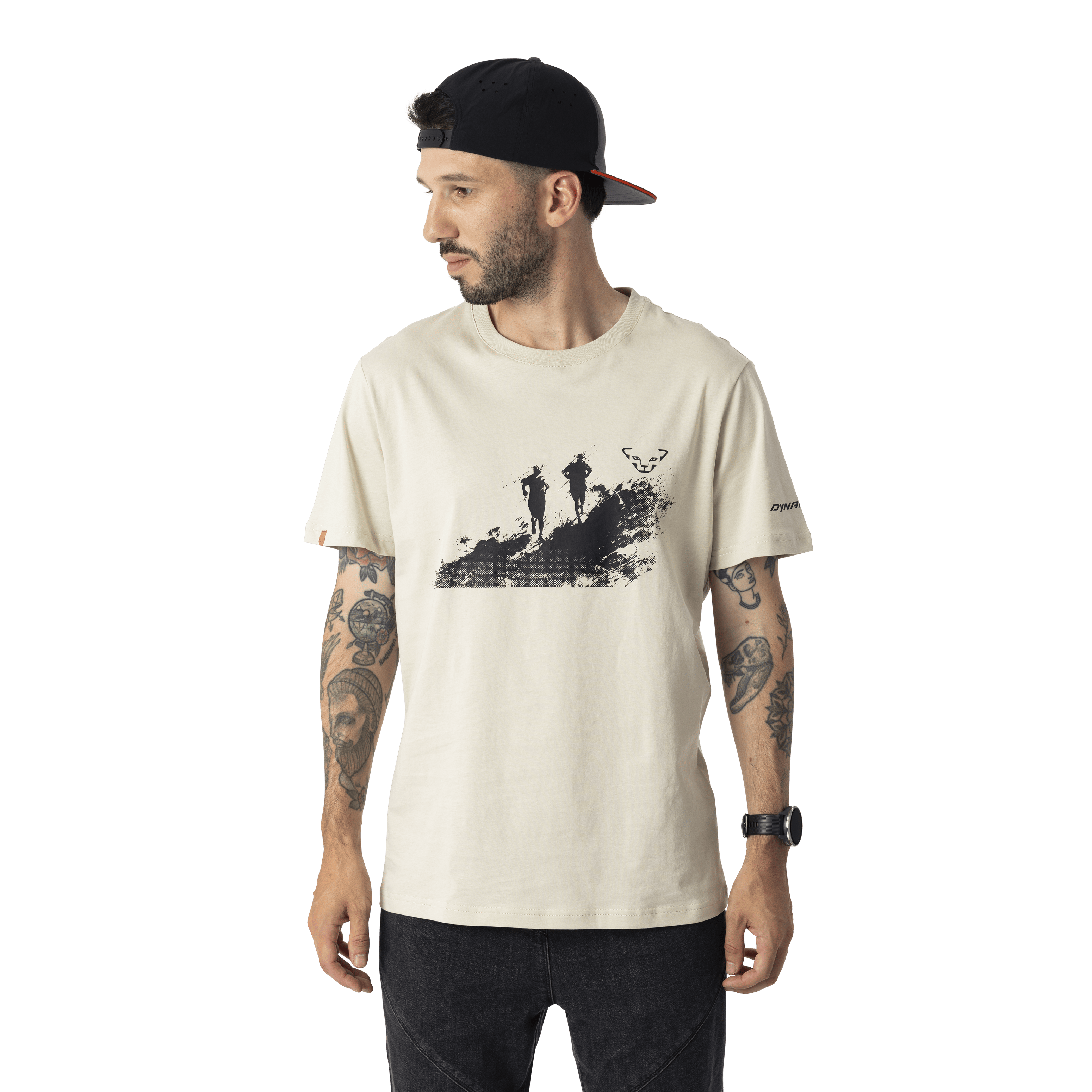 Graphic Cotton T-Shirt Herren  hover image