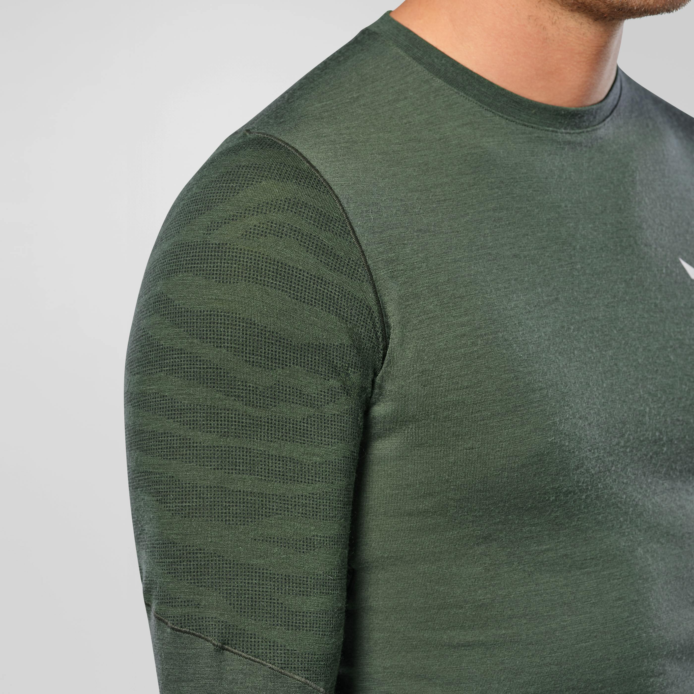 Cristallo Warm Alpine Merino Responsive Baselayer Manches Longues Homme tech_detail image