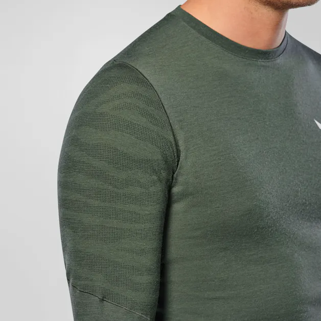 Cristallo Warm Alpine Merino Responsive Baselayer Manches Longues Homme tech_detail image