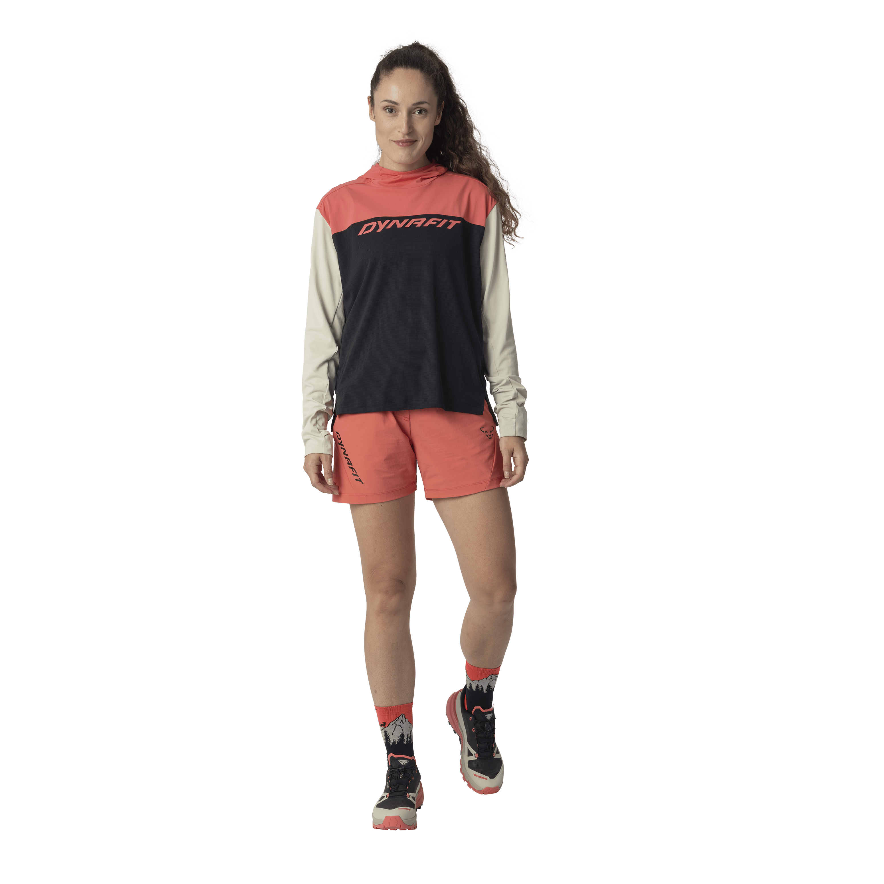 Traverse Sun Hoodie Damen on_body image