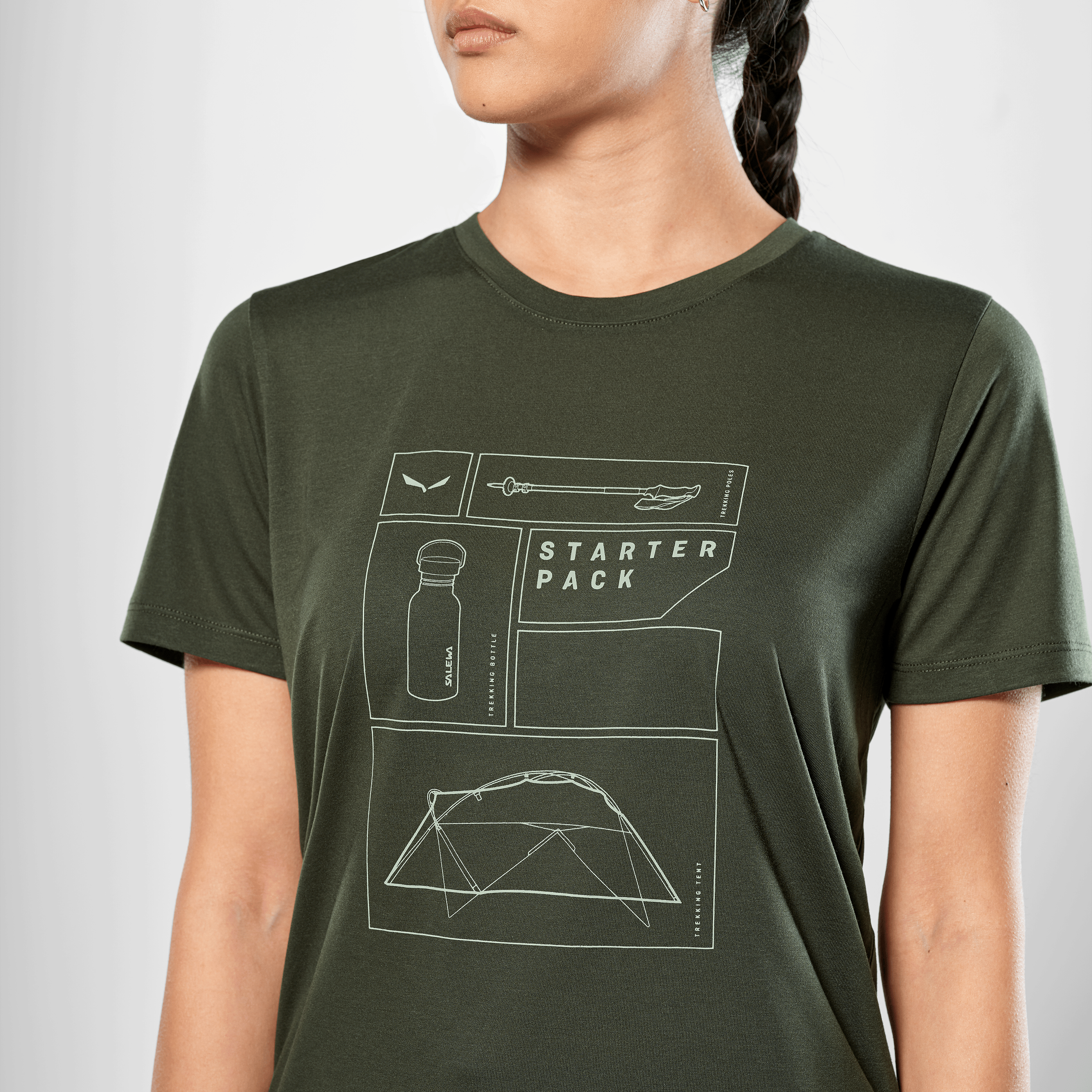 Eagle Pack Dry'Ton T-Shirt Damen tech_detail image