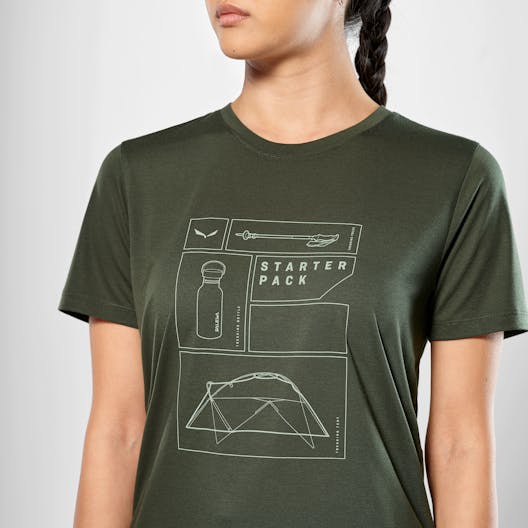 Eagle Pack Dry'Ton T-Shirt Damen tech_detail image