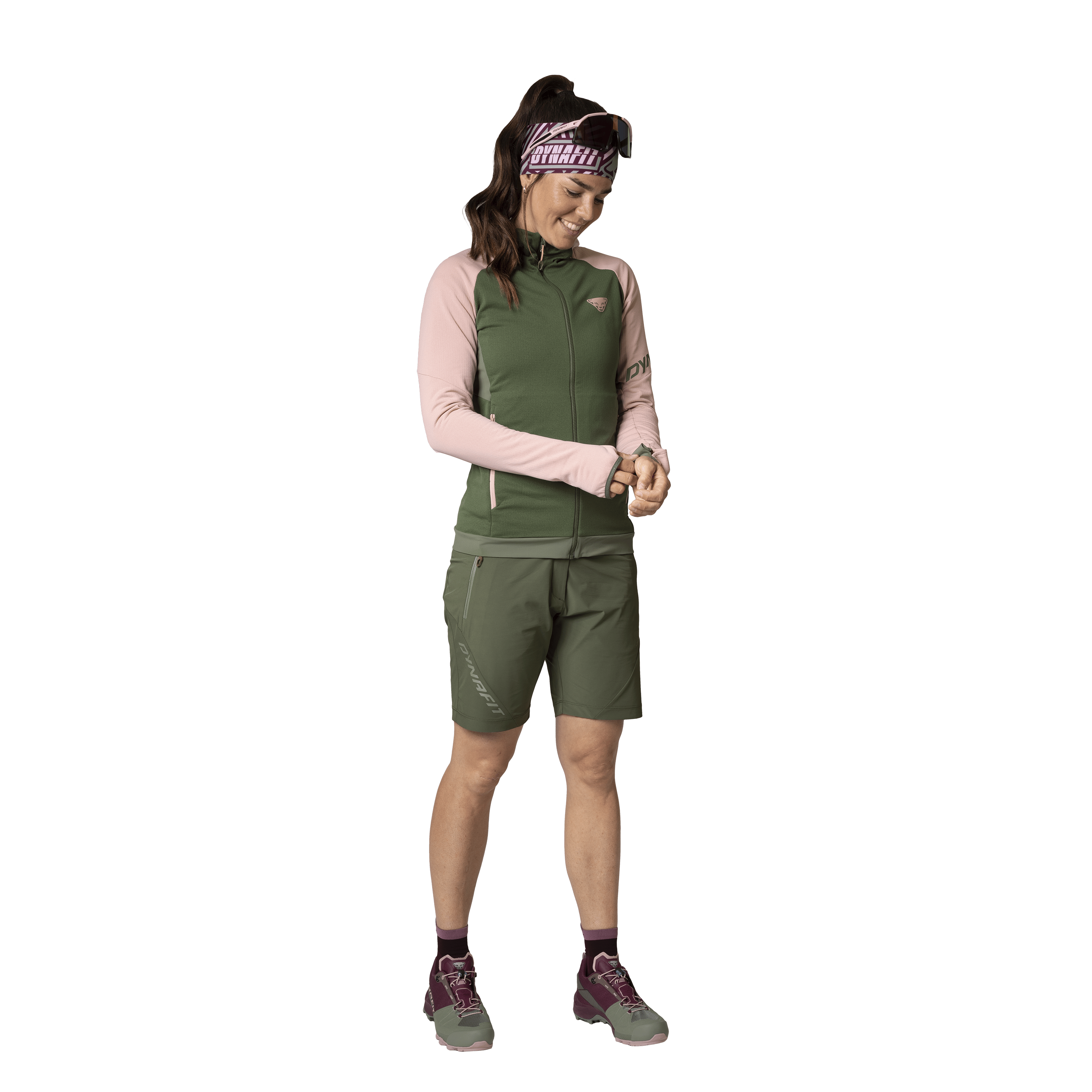 Veste à capuche Transalper Polartec femmes tech_detail image