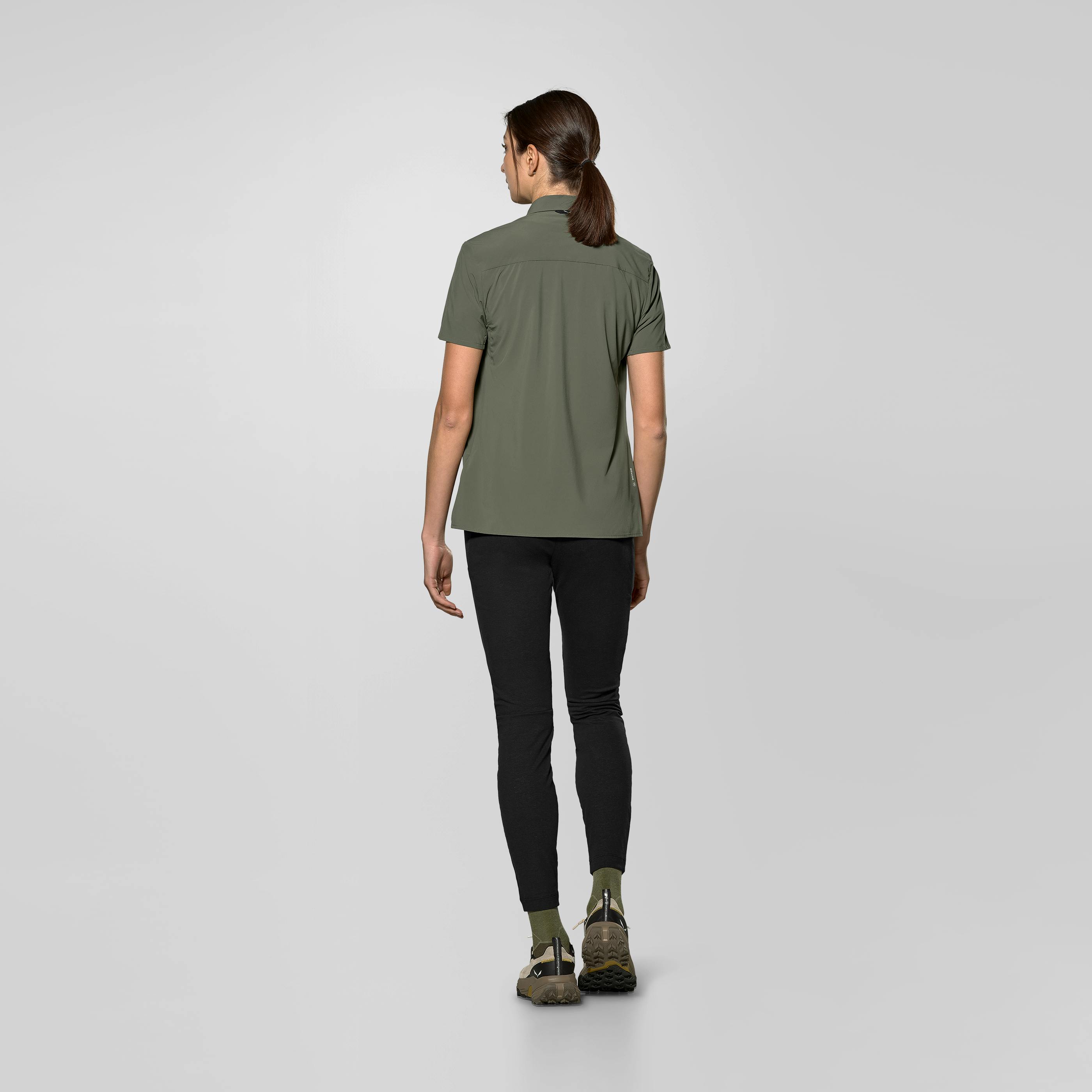 Puez Camicia Maniche Corte Donna perspective_view image