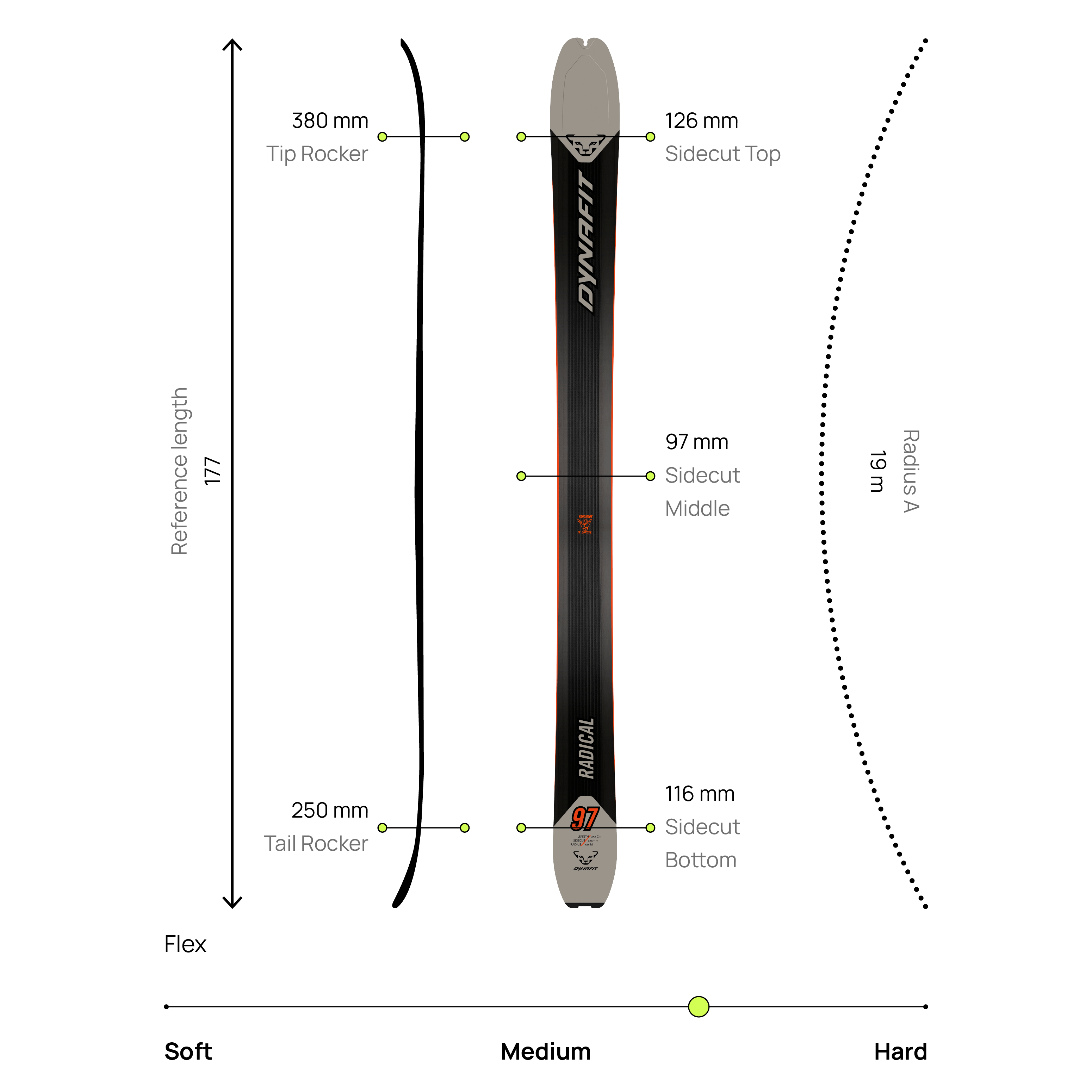 Radical 97 Touring Ski Men | Dynafit® USA