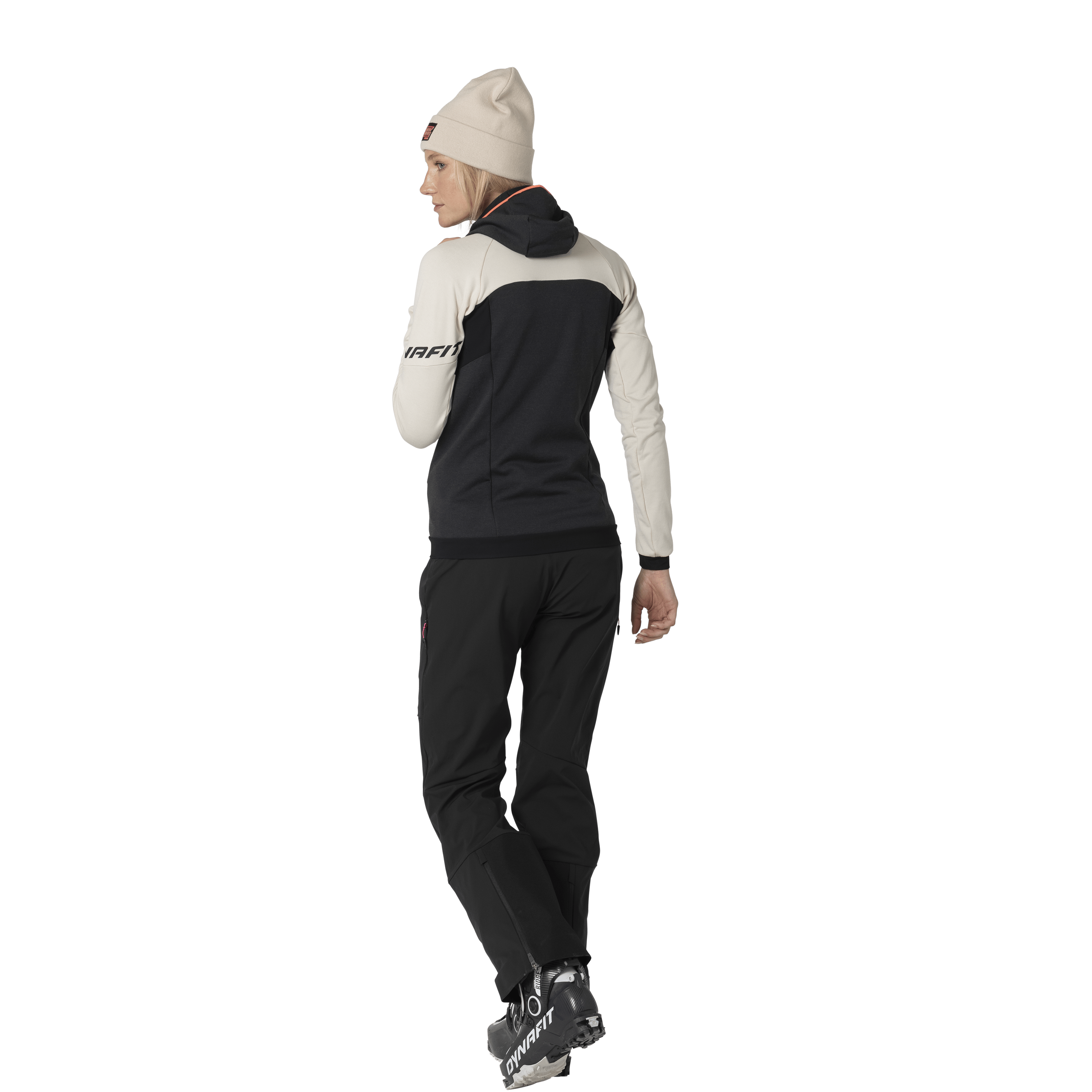 Tour Wool Thermal giacca con cappuccio donna perspective_view image
